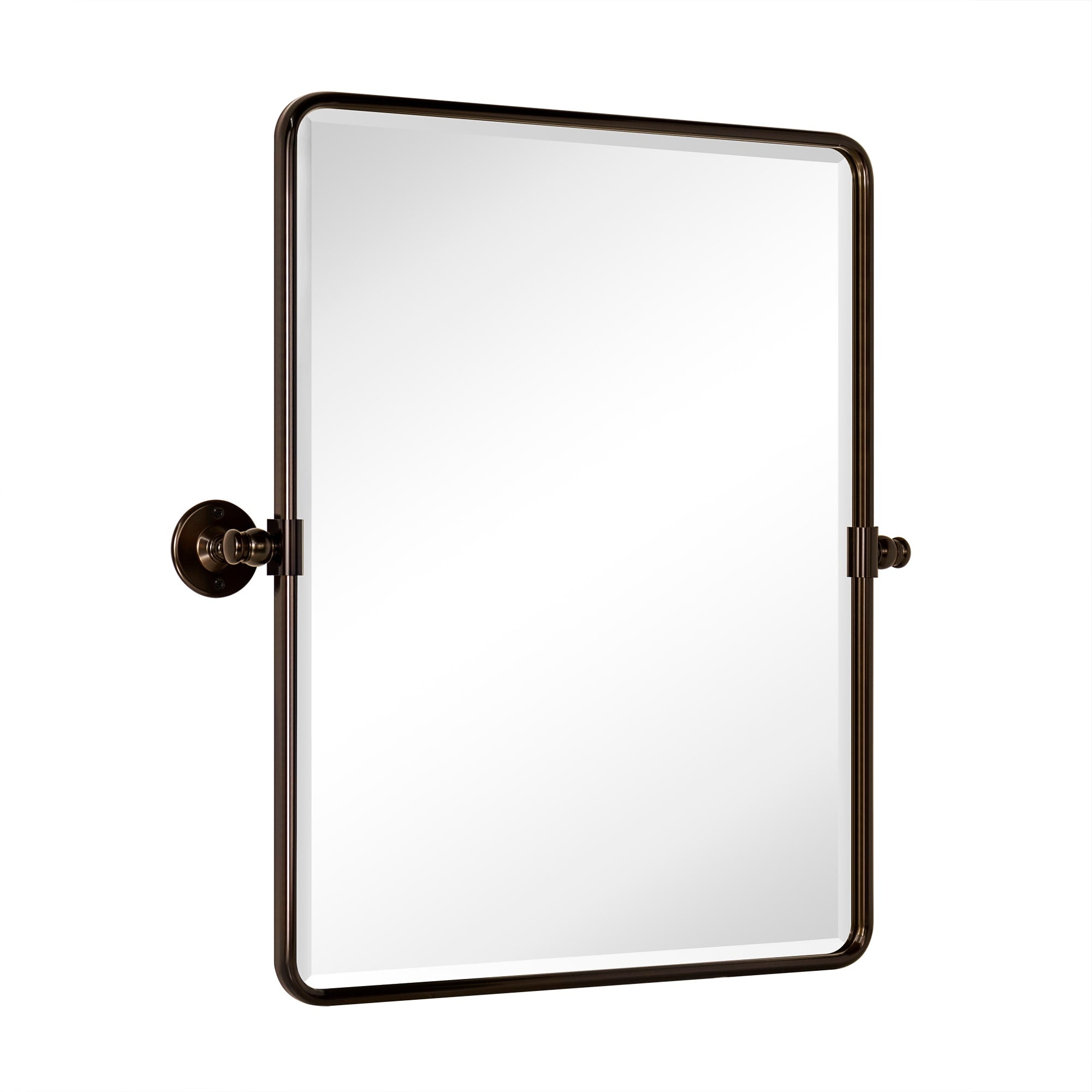 TEHOME Woodvale Rectangle Vertical Metal Wall Mirrors