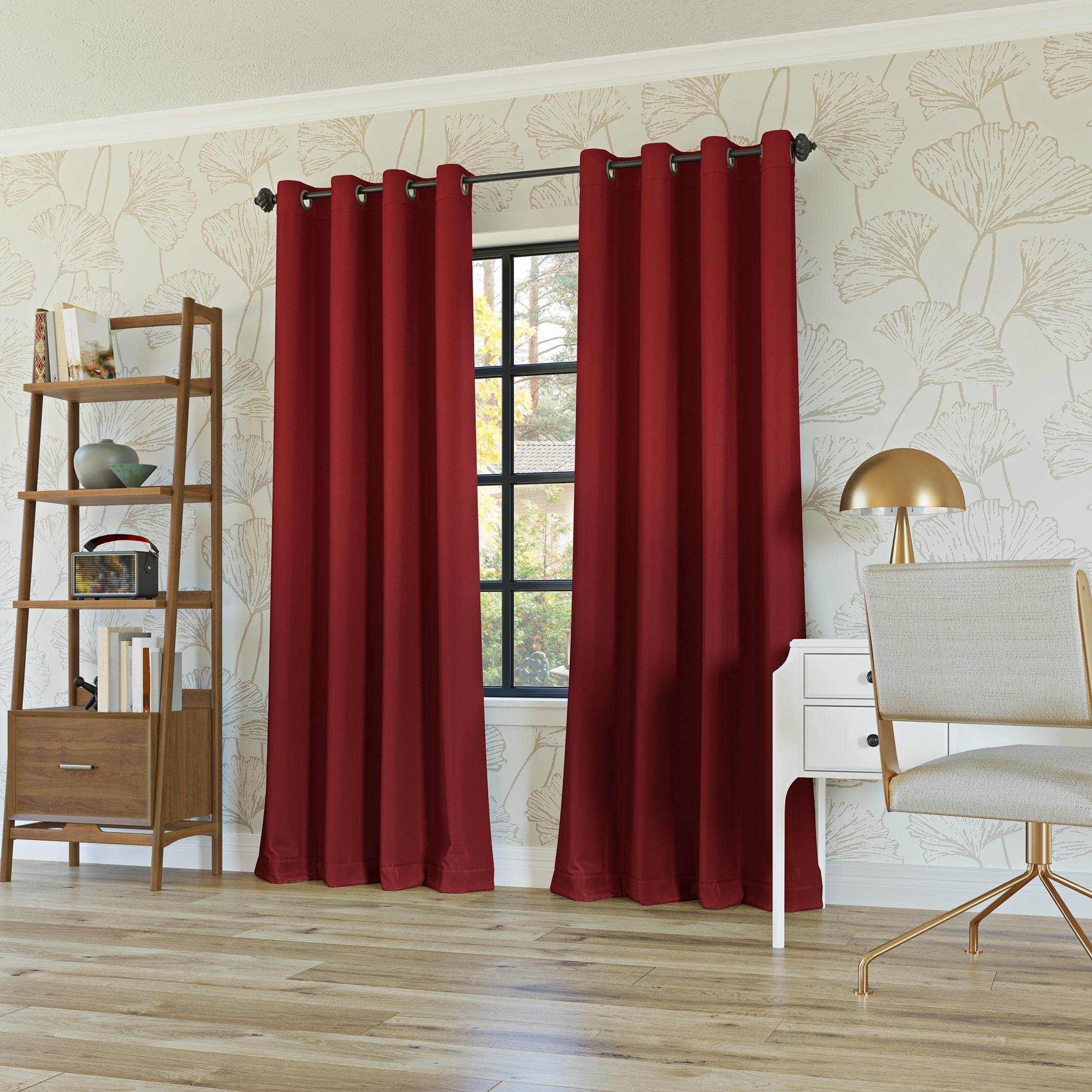 Sun Zero Oslo Theater Grade Extreme Total Blackout Grommet 1-Piece Curtain Panel, Single Panel