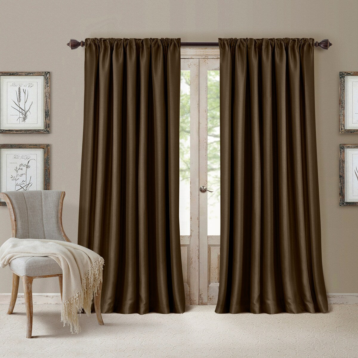 All Seasons Blackout Window Curtain (Single Panel)