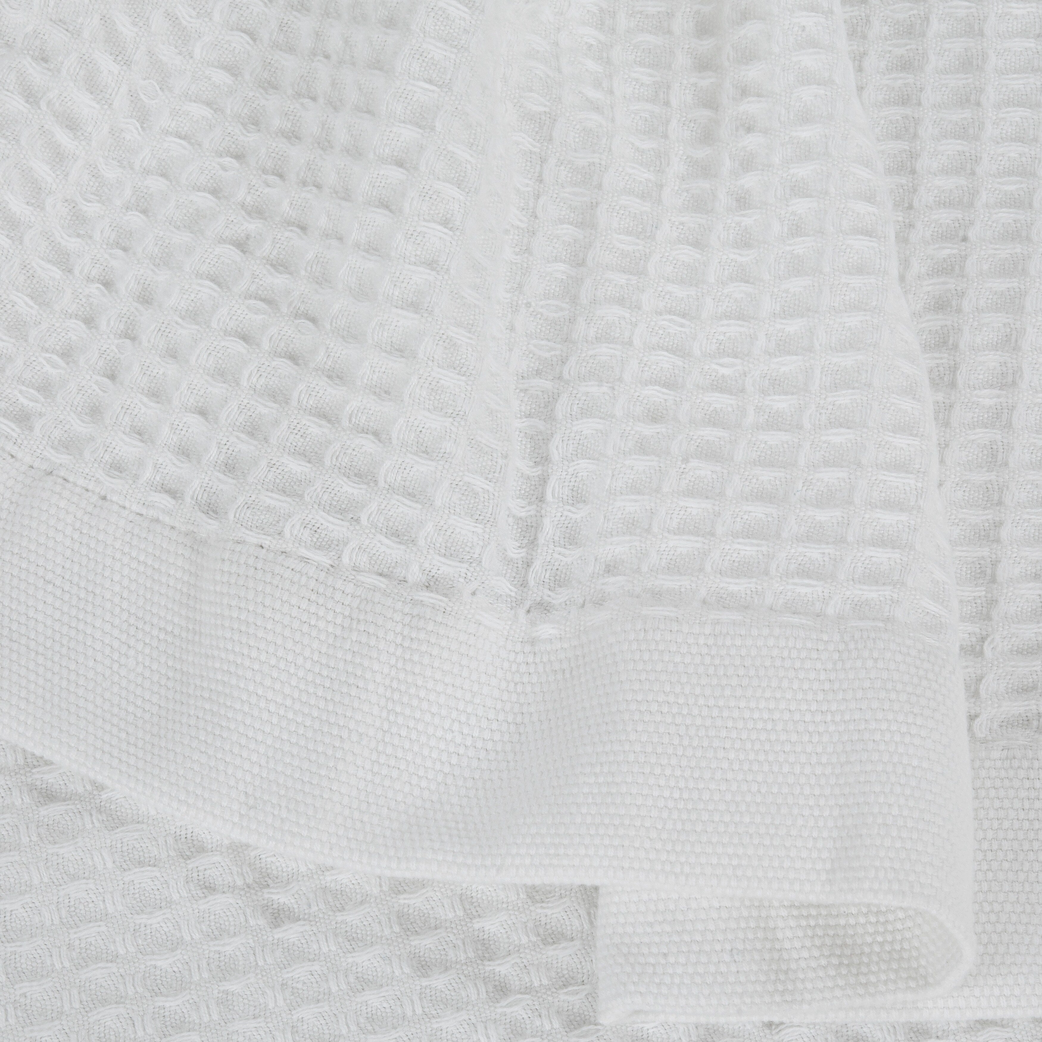 Pointehaven Long Staple Soft Cotton Waffle Blanket - 300 GSM - Hypoallergenic - Breathable - Moisture Absorbent