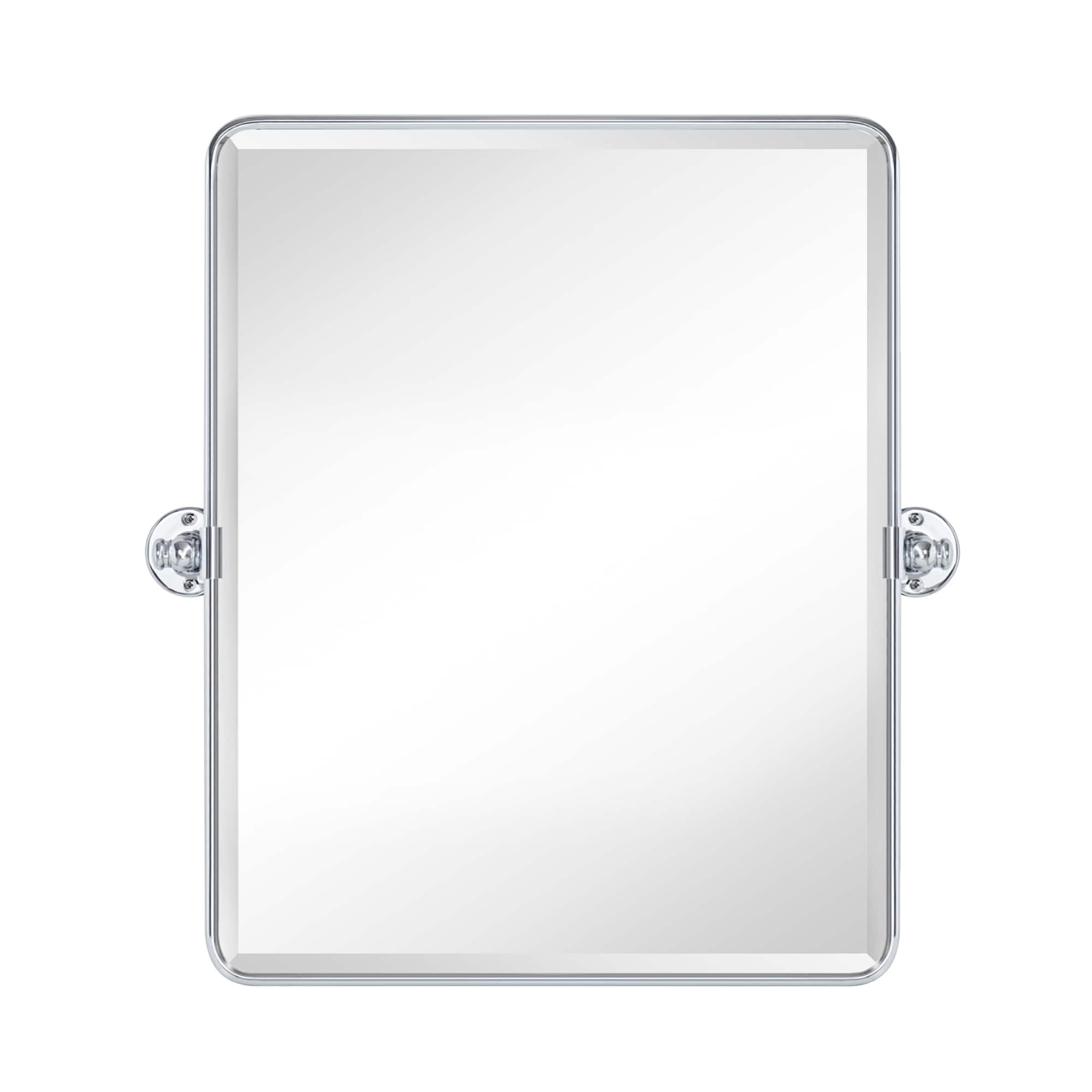 TEHOME Woodvale Rectangle Vertical Metal Wall Mirrors