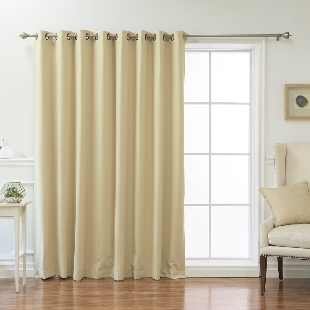 Aurora Home Extra Wide Fire-retardant 96-inch Blackout Curtain Panel