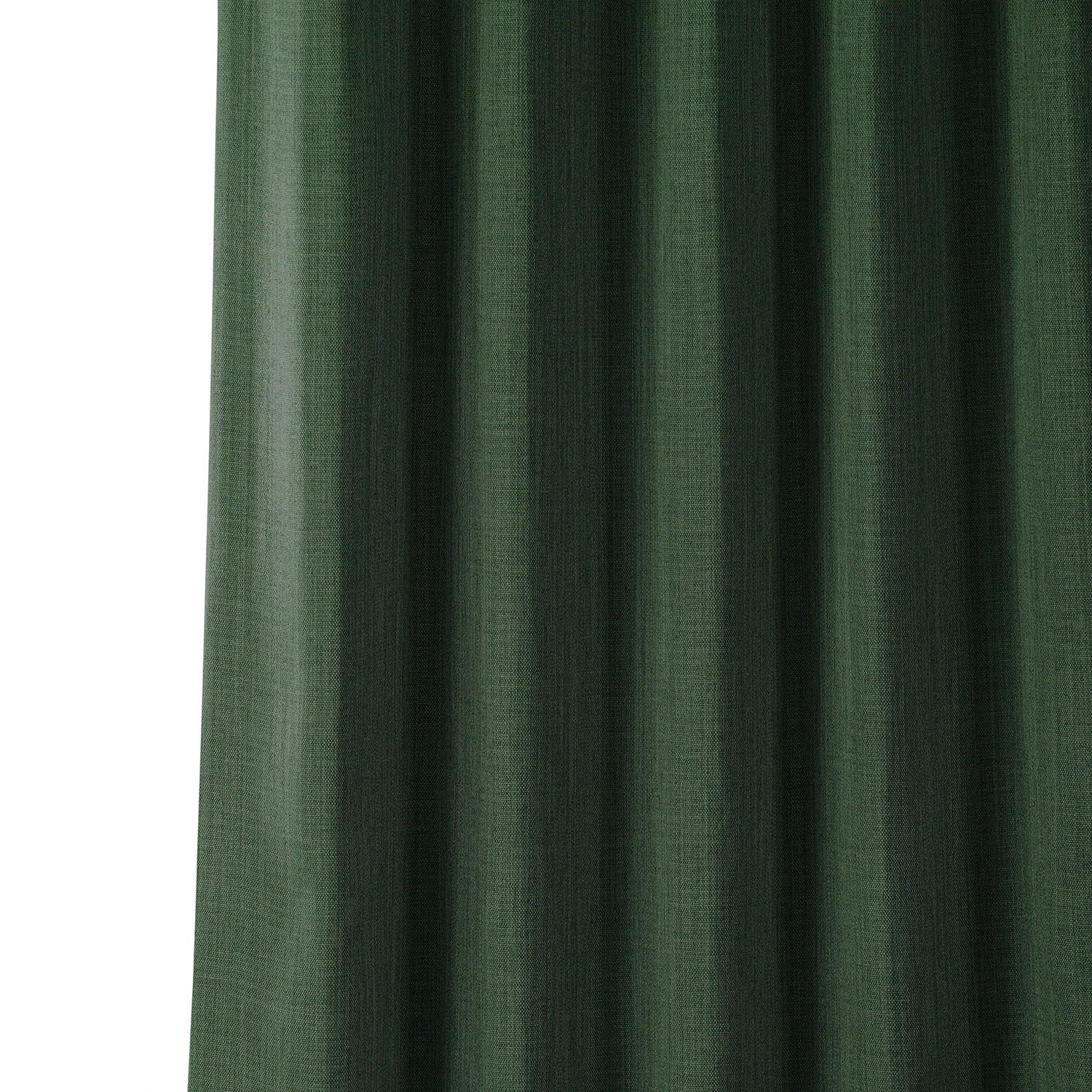 Exclusive Fabrics Faux Linen Room Darkening Curtain (1 Panel)