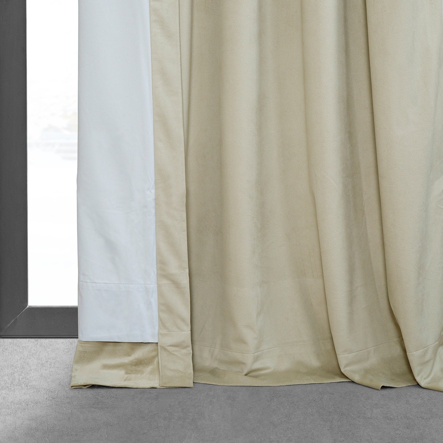 Exclusive Fabrics Signature Pleated Blackout Velvet Curtain (1 Panel)