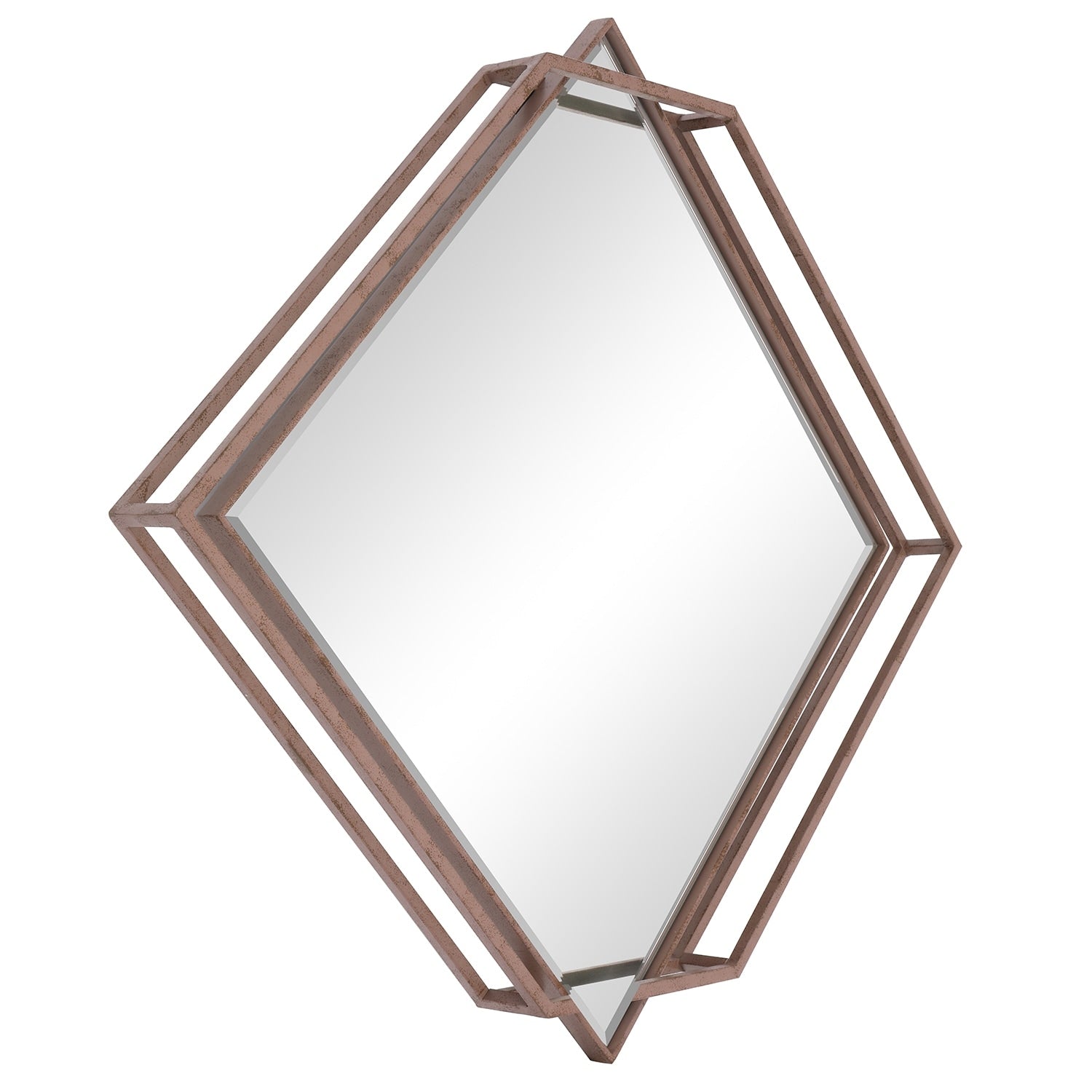 MacLuu Irregular Industrial Wall Mirror - 23.6 x 23.6