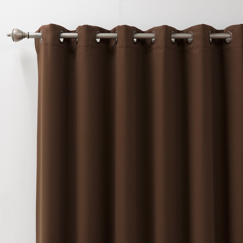 Aurora Home Extra Wide Fire-retardant 96-inch Blackout Curtain Panel