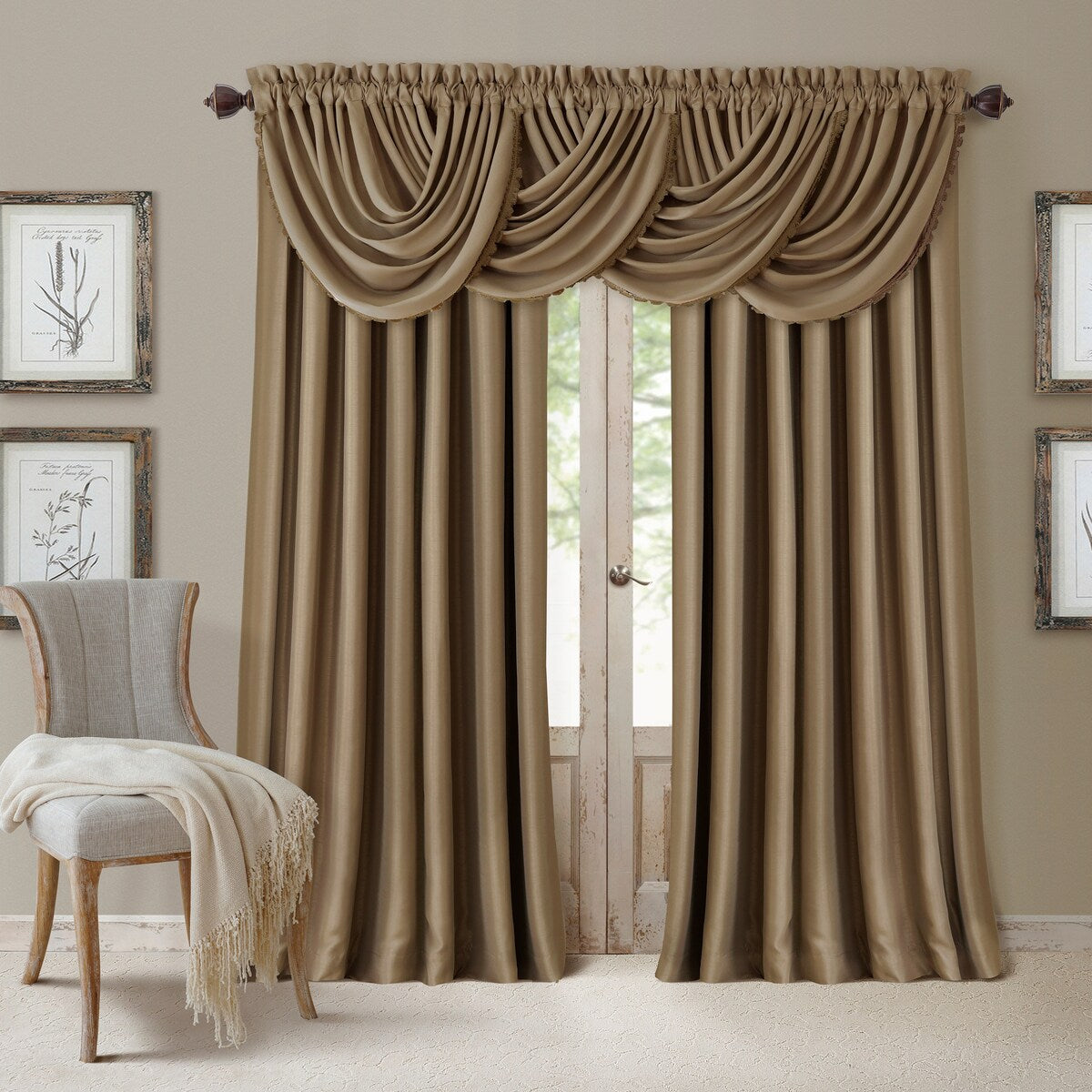 All Seasons Blackout Window Curtain (Single Panel)