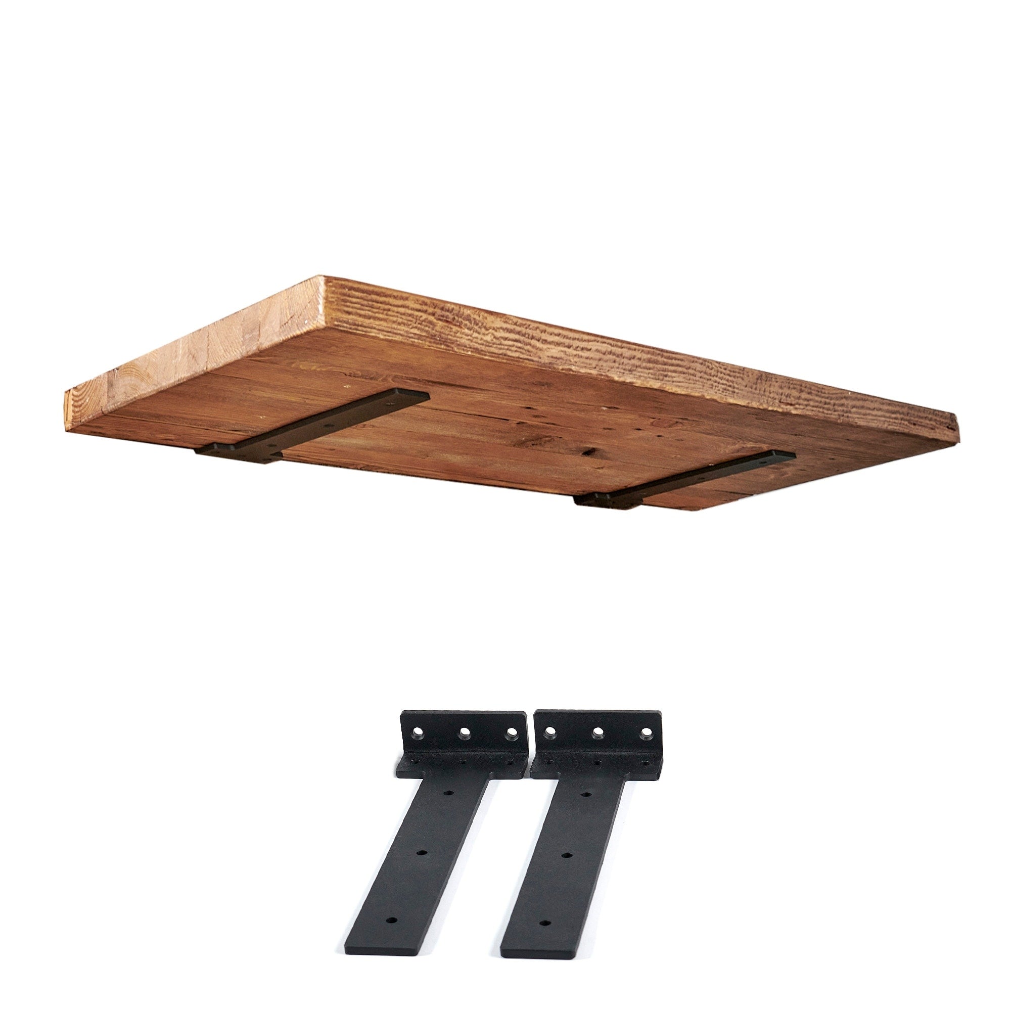 Thick Metal Shelf Brackets for DIY Floating Shelf