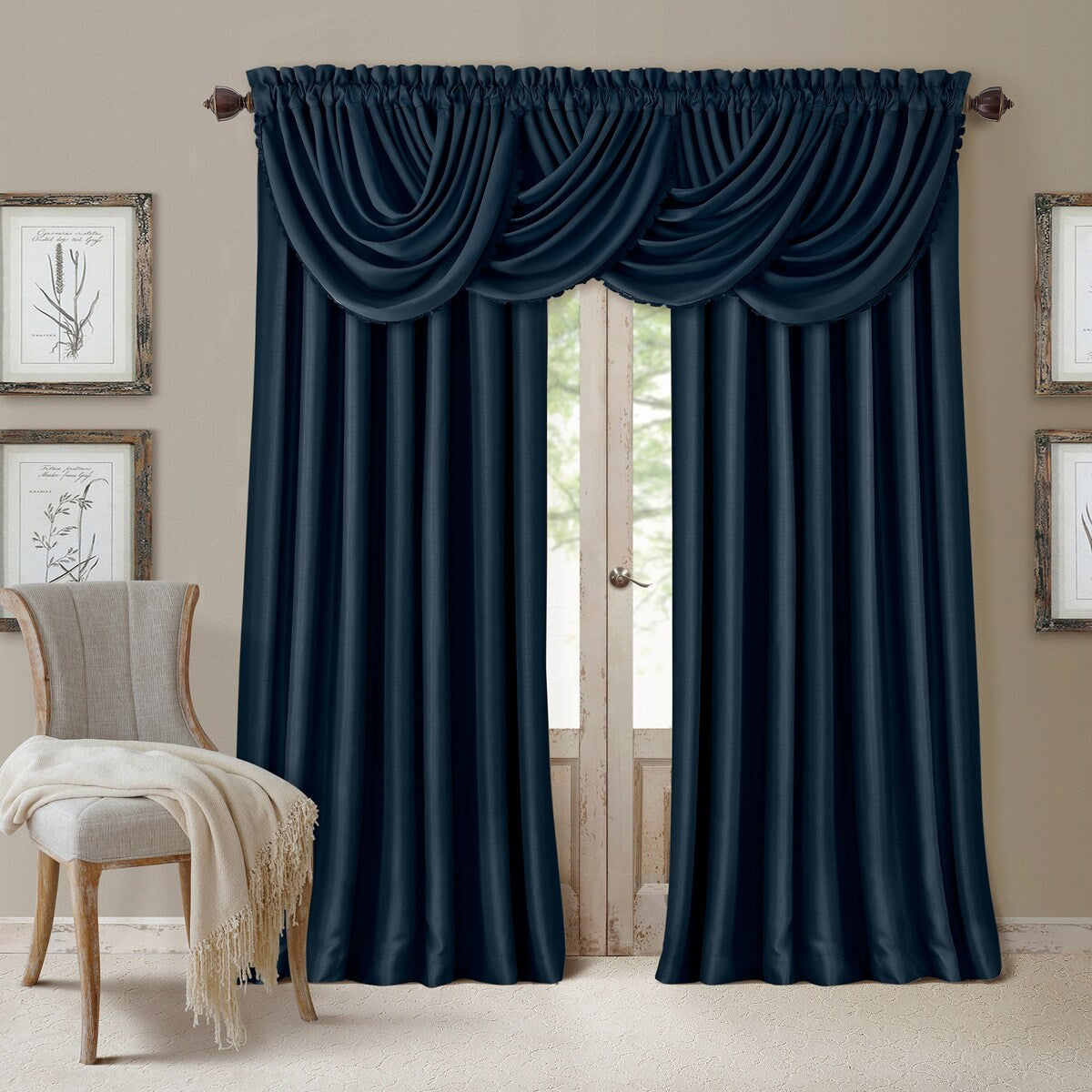 All Seasons Blackout Window Curtain (Single Panel)