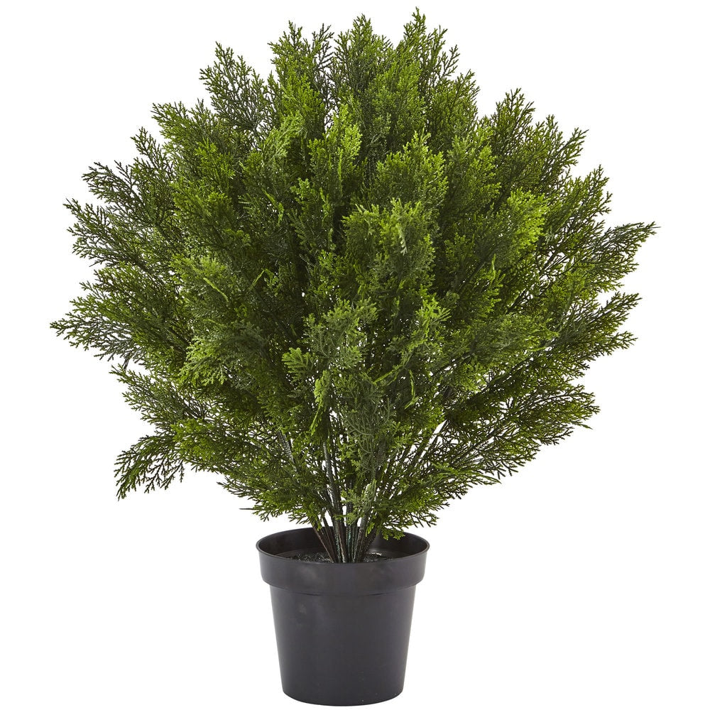 Nearly Natural 3' Indoor/Outdoor Cedar Bush - Green