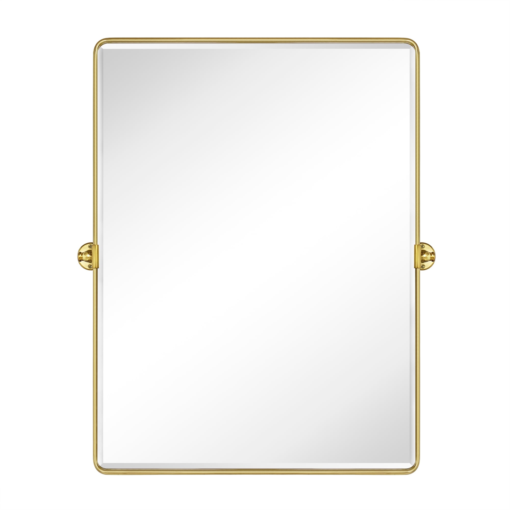 TEHOME Woodvale Rectangle Vertical Metal Wall Mirrors