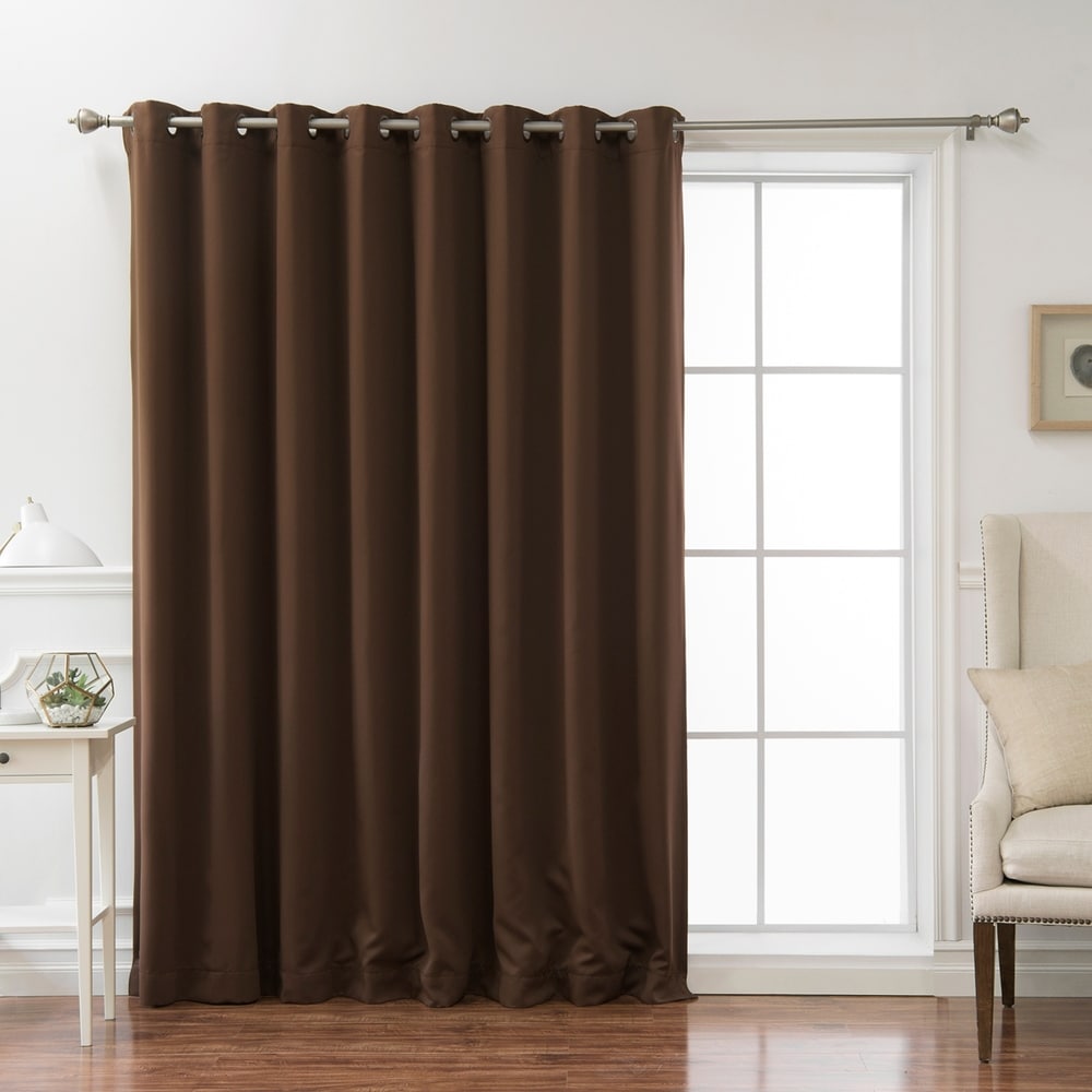 Aurora Home Extra Wide Fire-retardant 96-inch Blackout Curtain Panel