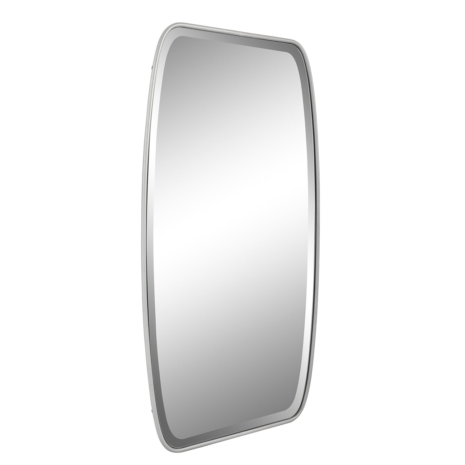 MacLuu Oval Angled Beveled Wall Mirror