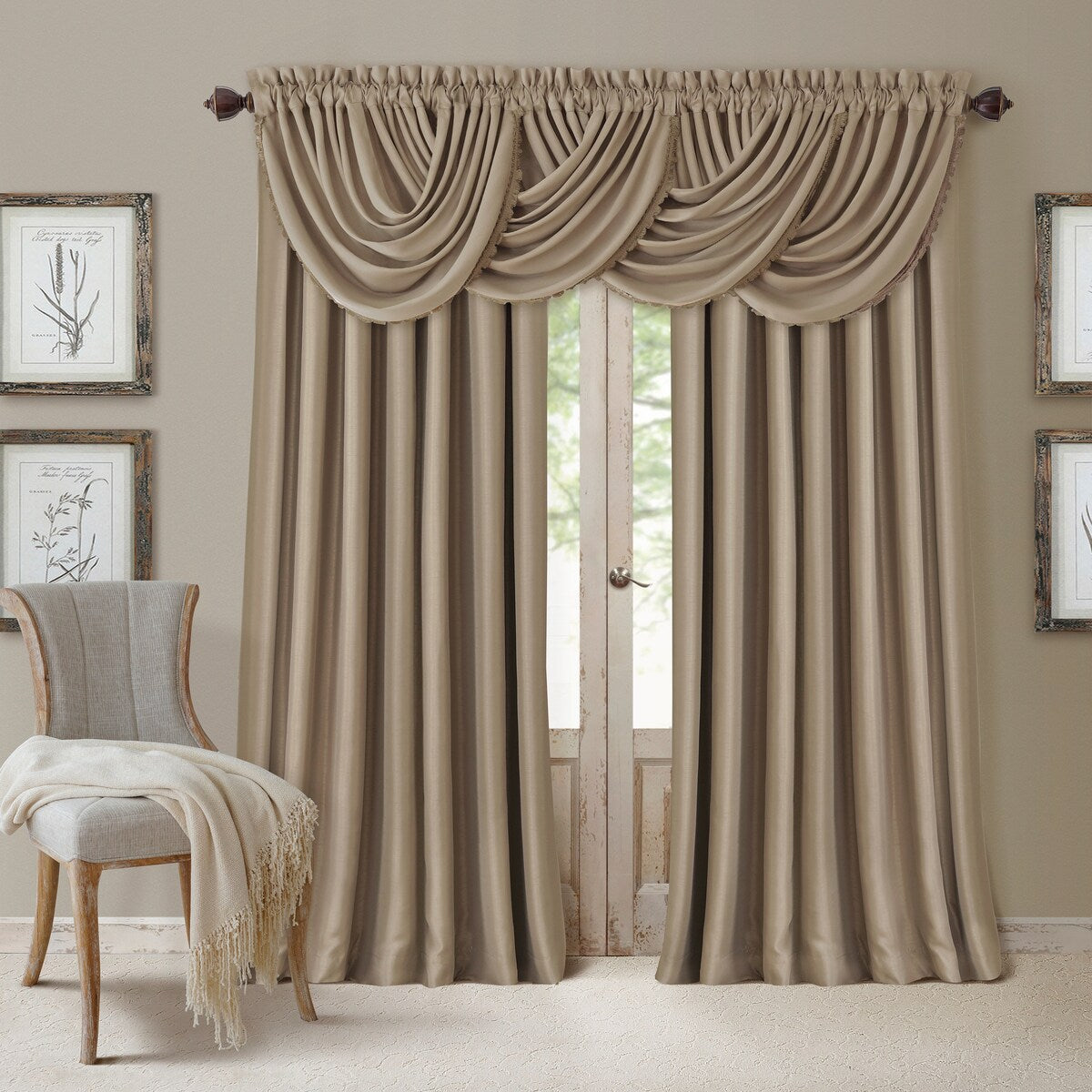 All Seasons Blackout Window Curtain (Single Panel)