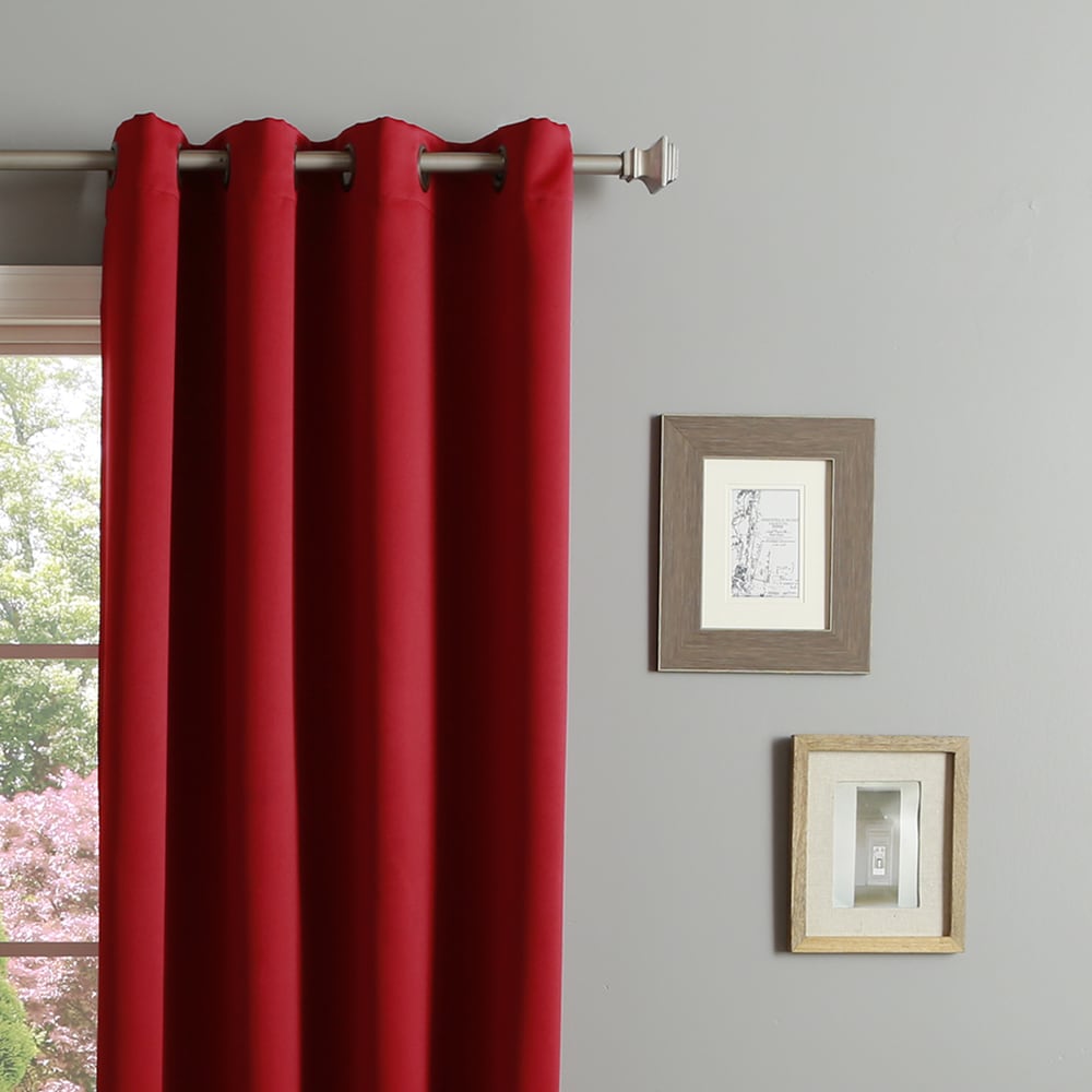 Aurora Home Thermal Insulated 72-inch Blackout Curtain Pair - 52 x 72