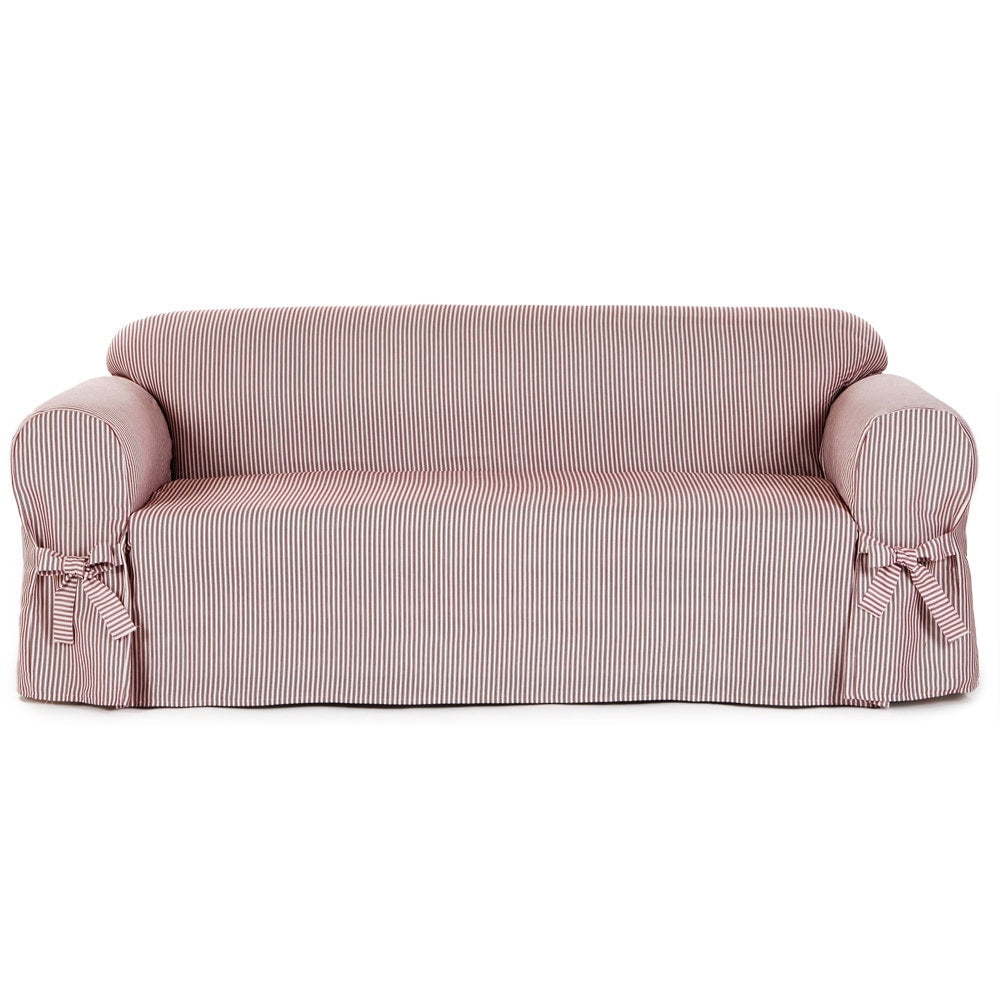 Classic Slipcovers Brushed Twill Loveseat Slipcover