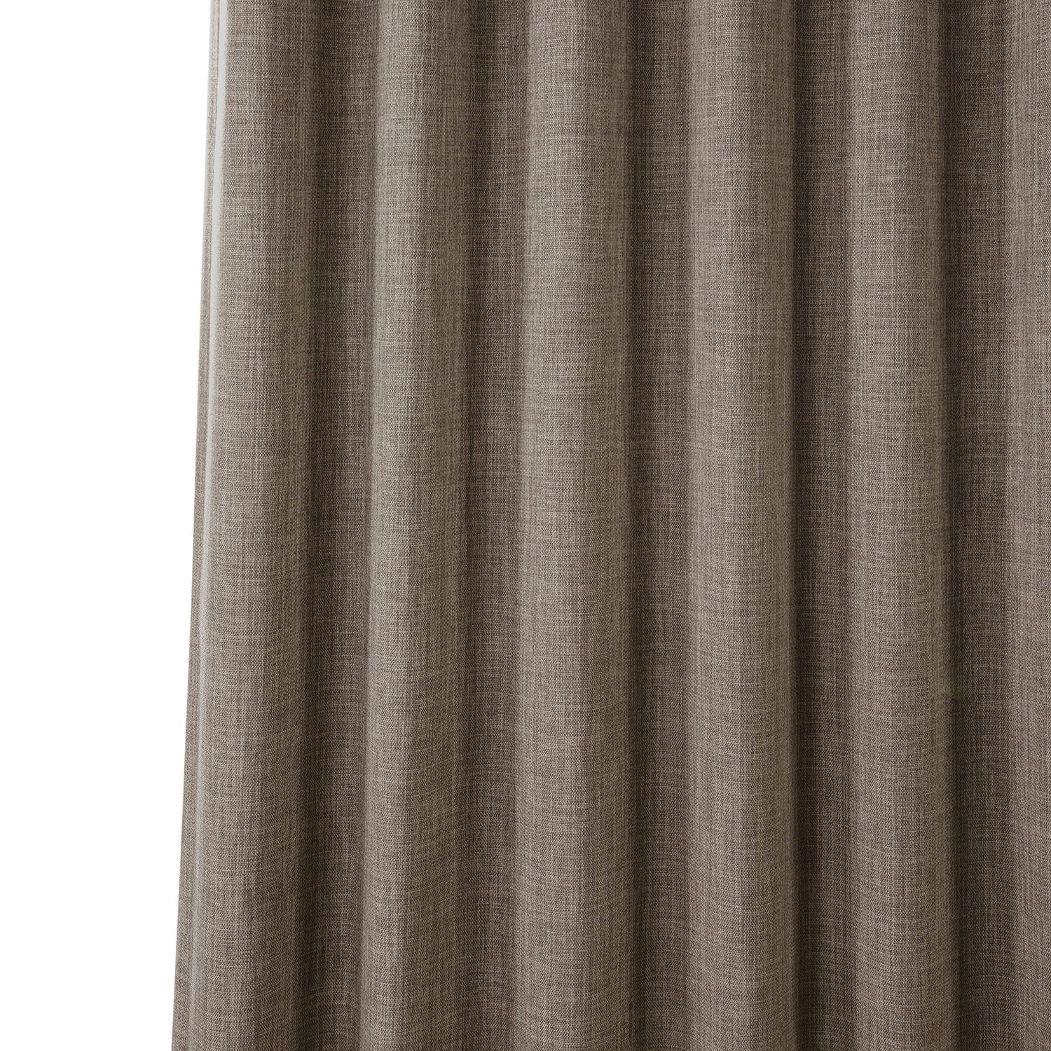 Exclusive Fabrics Faux Linen Room Darkening Curtain (1 Panel)