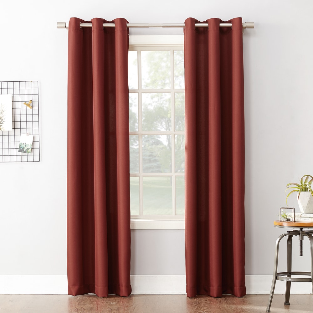 Copper Grove Speedwell Grommet Window Curtain Panel, Single Panel