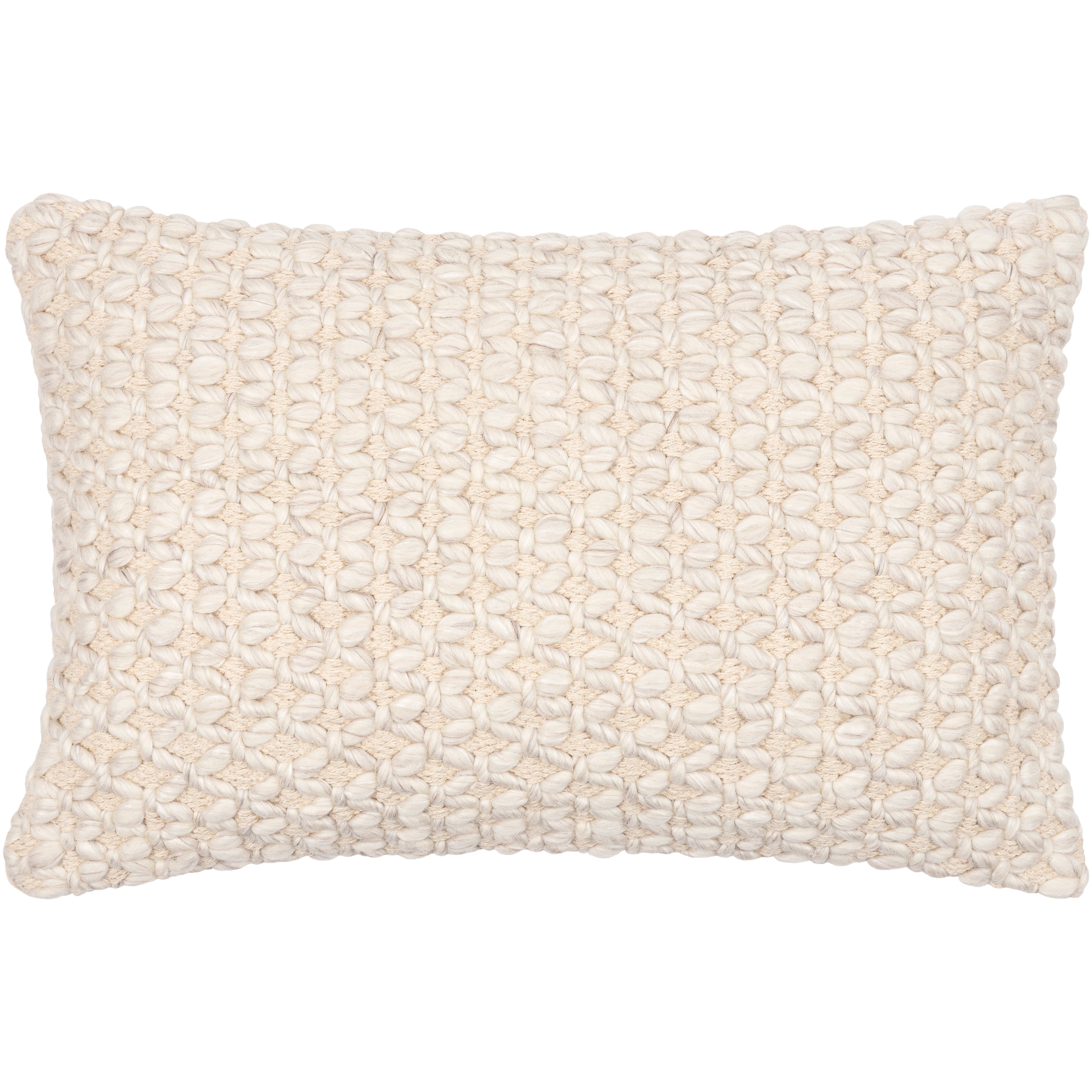 Heidrun Modern Hand Woven Throw Pillow