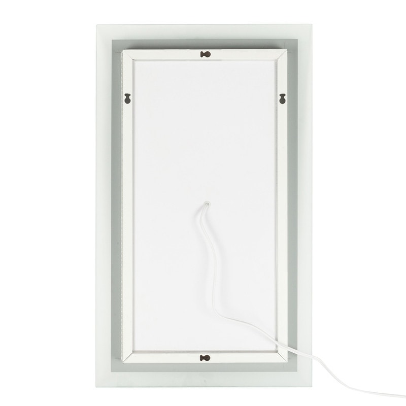 Touch LED Bathroom Mirror Tricolor Dimming Lights