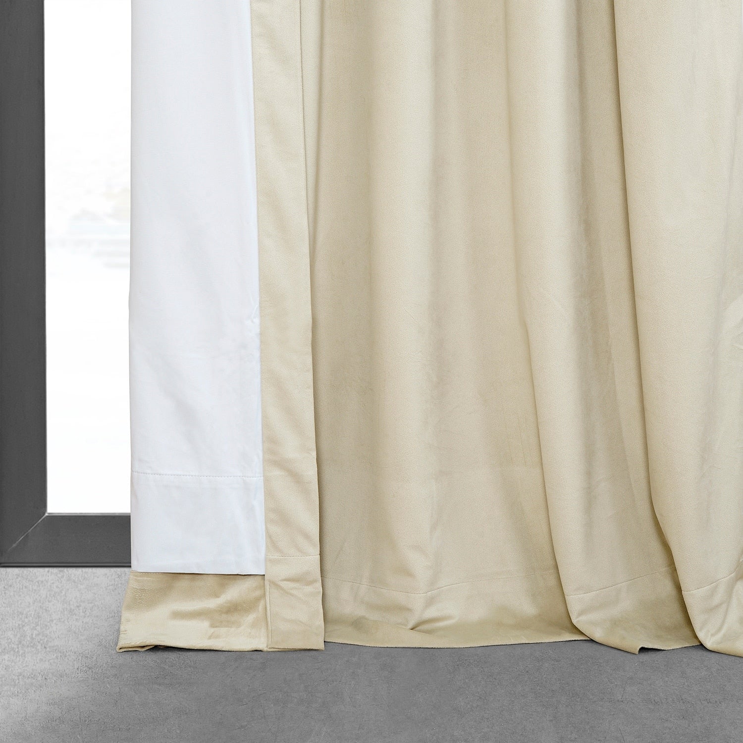 Exclusive Fabrics Signature Pleated Blackout Velvet Curtain (1 Panel)