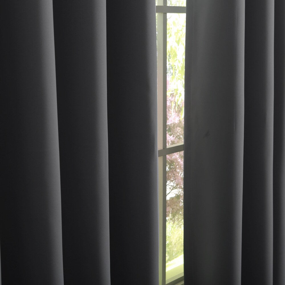 Aurora Home Thermal Insulated 72-inch Blackout Curtain Pair - 52 x 72