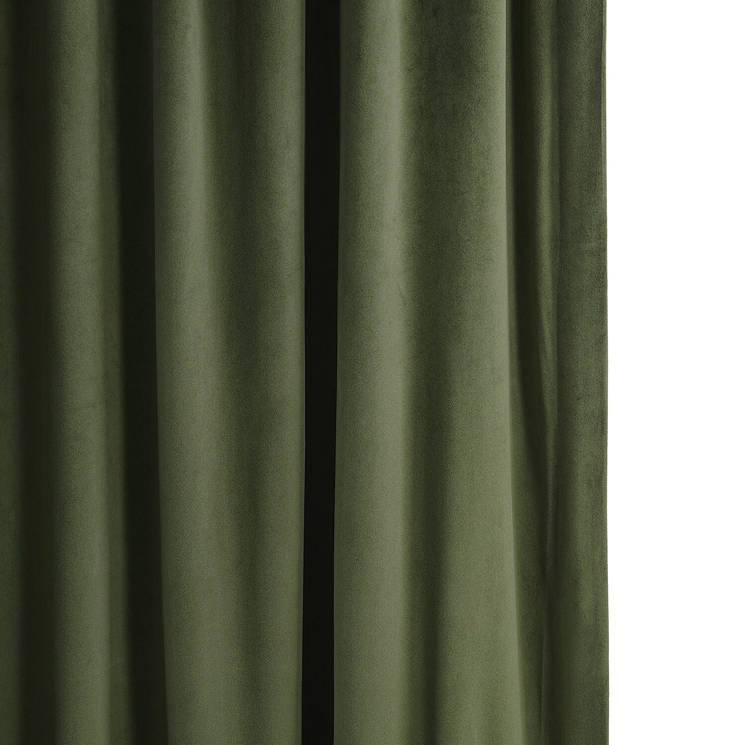 Exclusive Fabrics Signature Hunter Green Velvet Blackout Curtain (1 Panel)