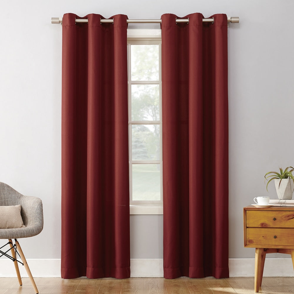 Copper Grove Speedwell Grommet Window Curtain Panel, Single Panel