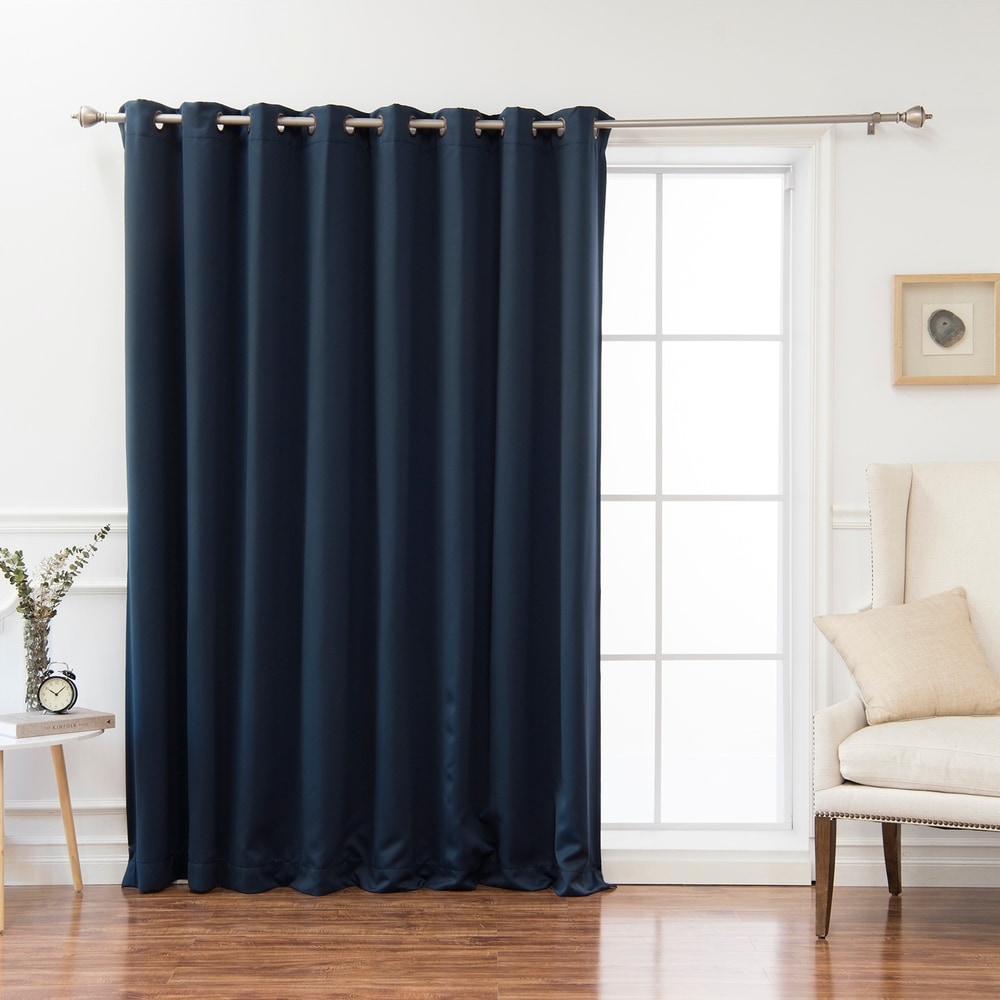 Aurora Home Extra Wide Fire-retardant 96-inch Blackout Curtain Panel