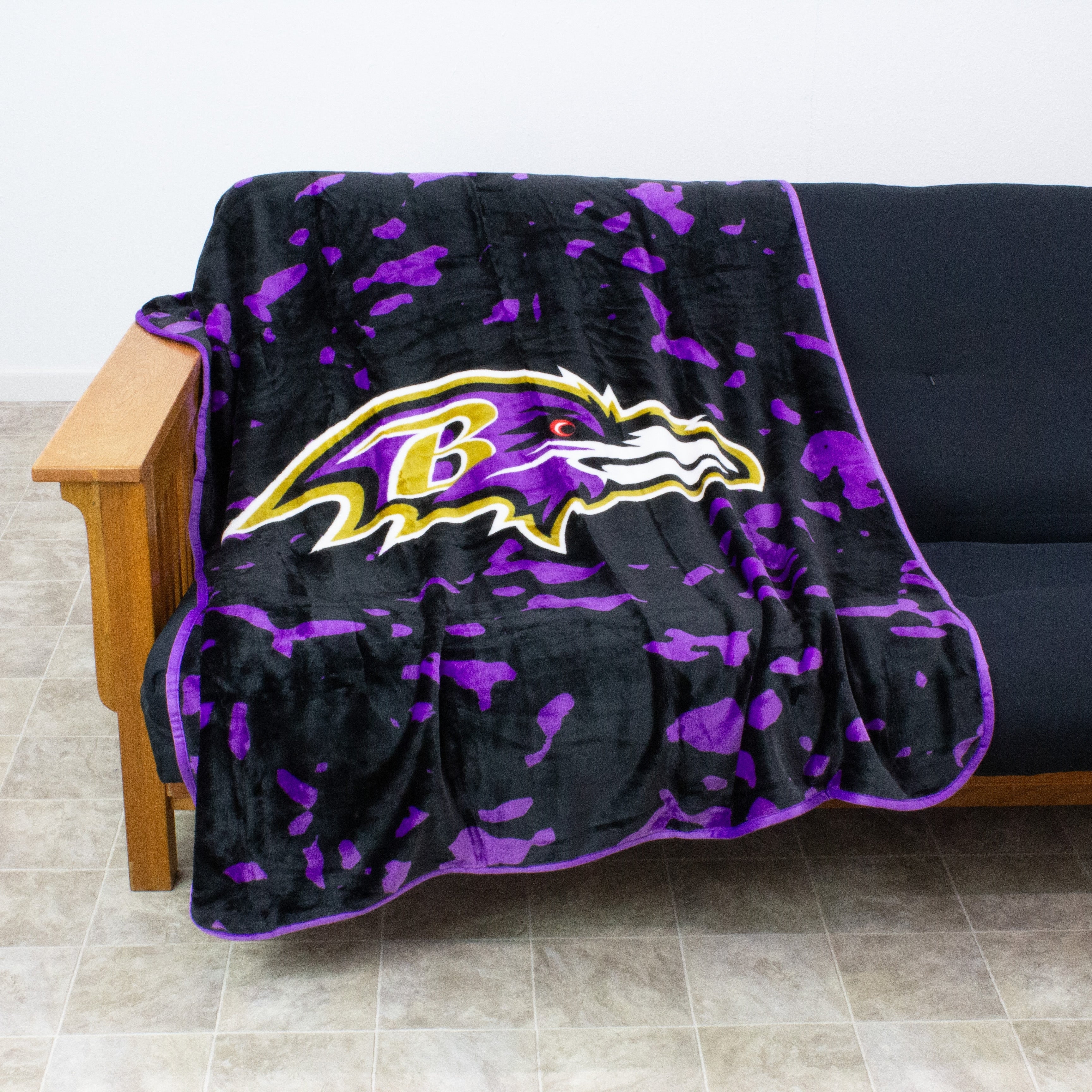 Baltimore Ravens 50 x 60 Throw Blanket