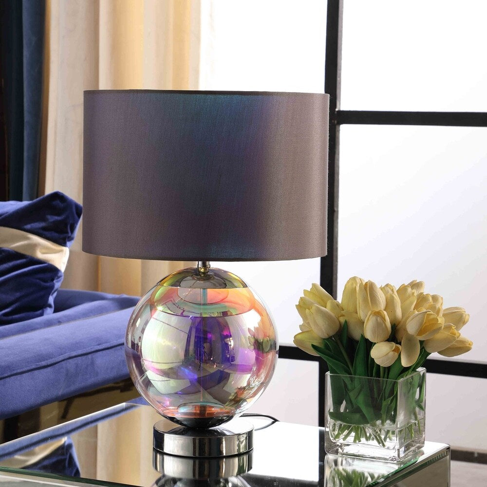 Artie ORG Iridescent Glass Table Lamp