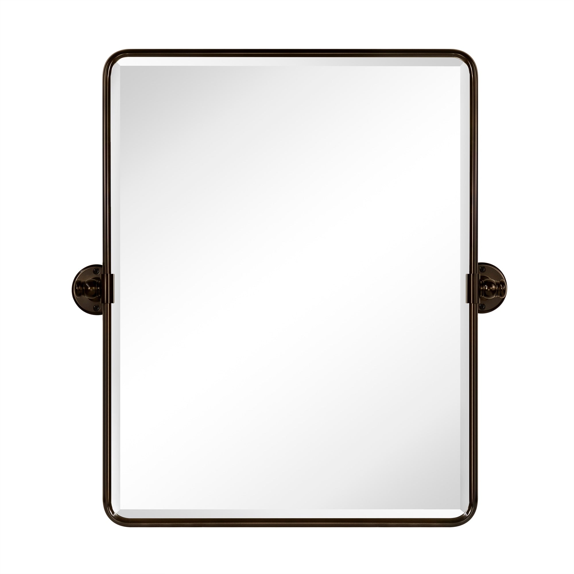 TEHOME Woodvale Rectangle Vertical Metal Wall Mirrors