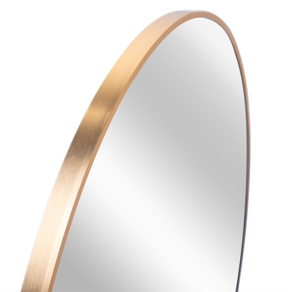 36 IN Metal Round mirror