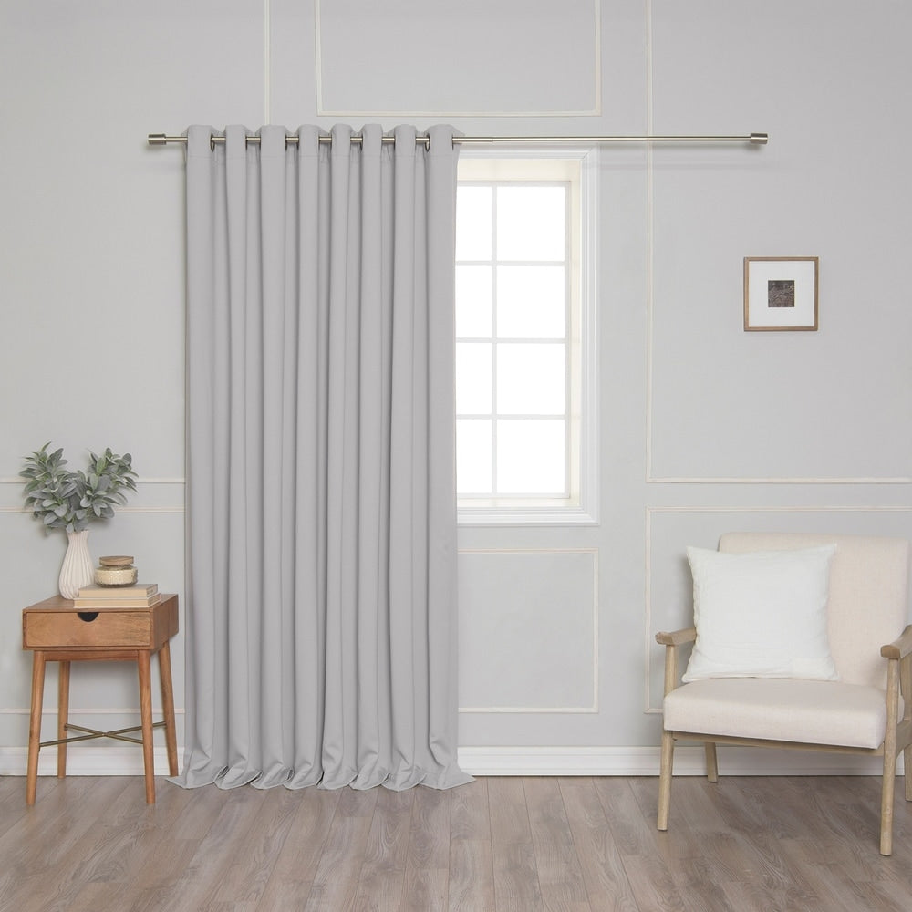 Aurora Home Extra Wide Fire-retardant 96-inch Blackout Curtain Panel