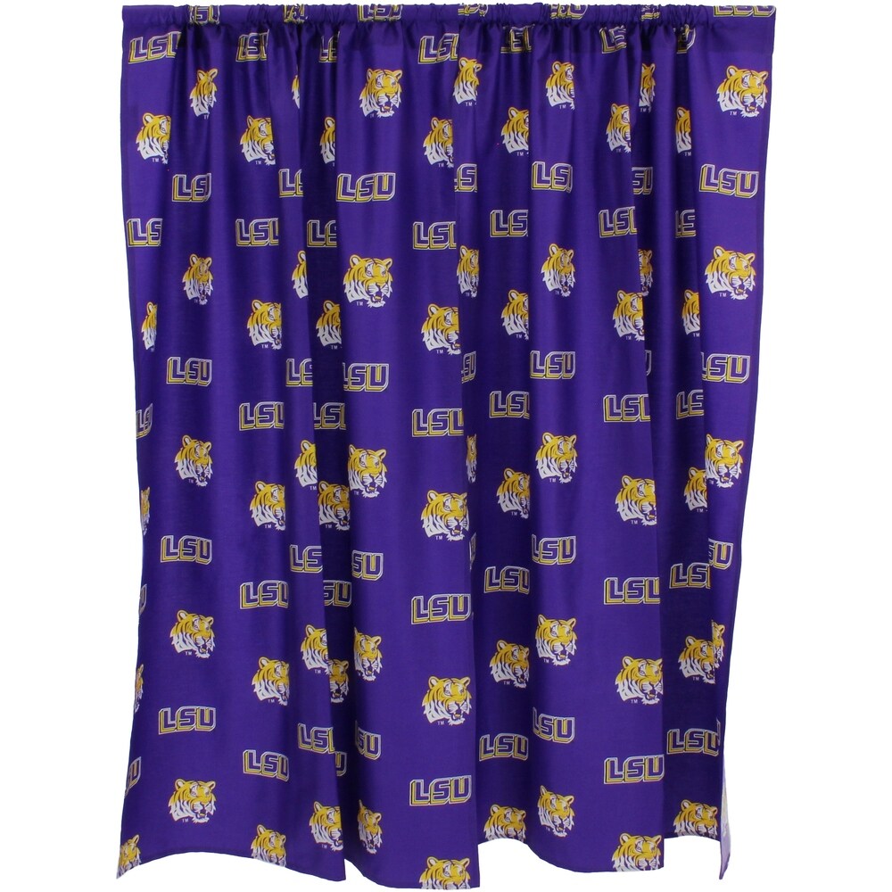 LSU Tigers Curtain Panels, Set of 2