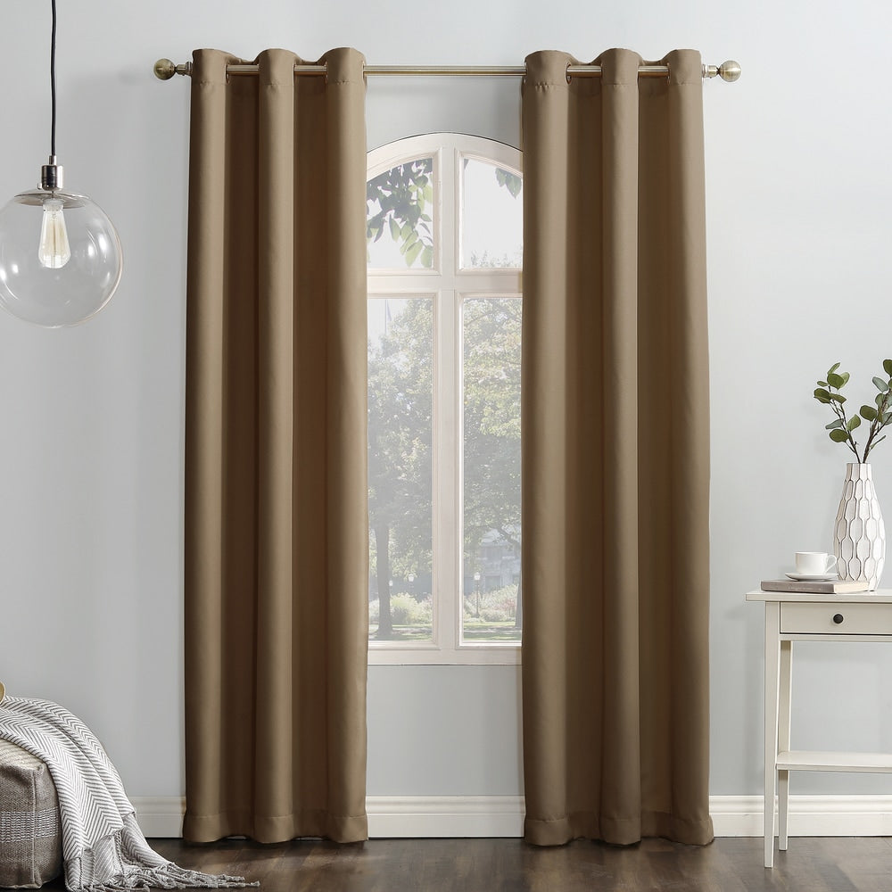 Copper Grove Speedwell Grommet Window Curtain Panel, Single Panel