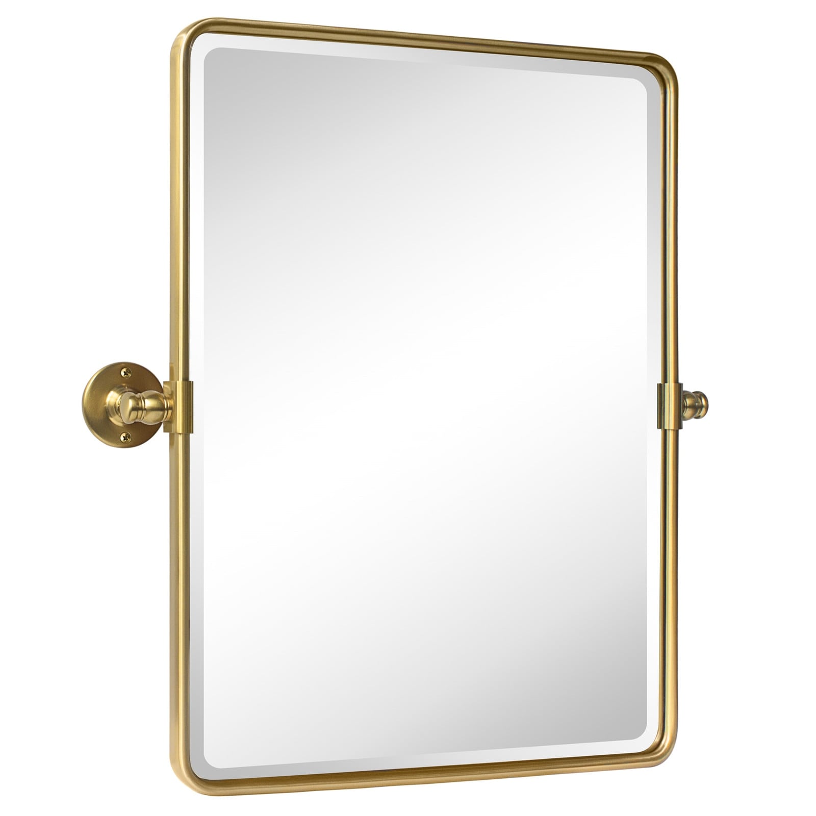 TEHOME Woodvale Rectangle Vertical Metal Wall Mirrors