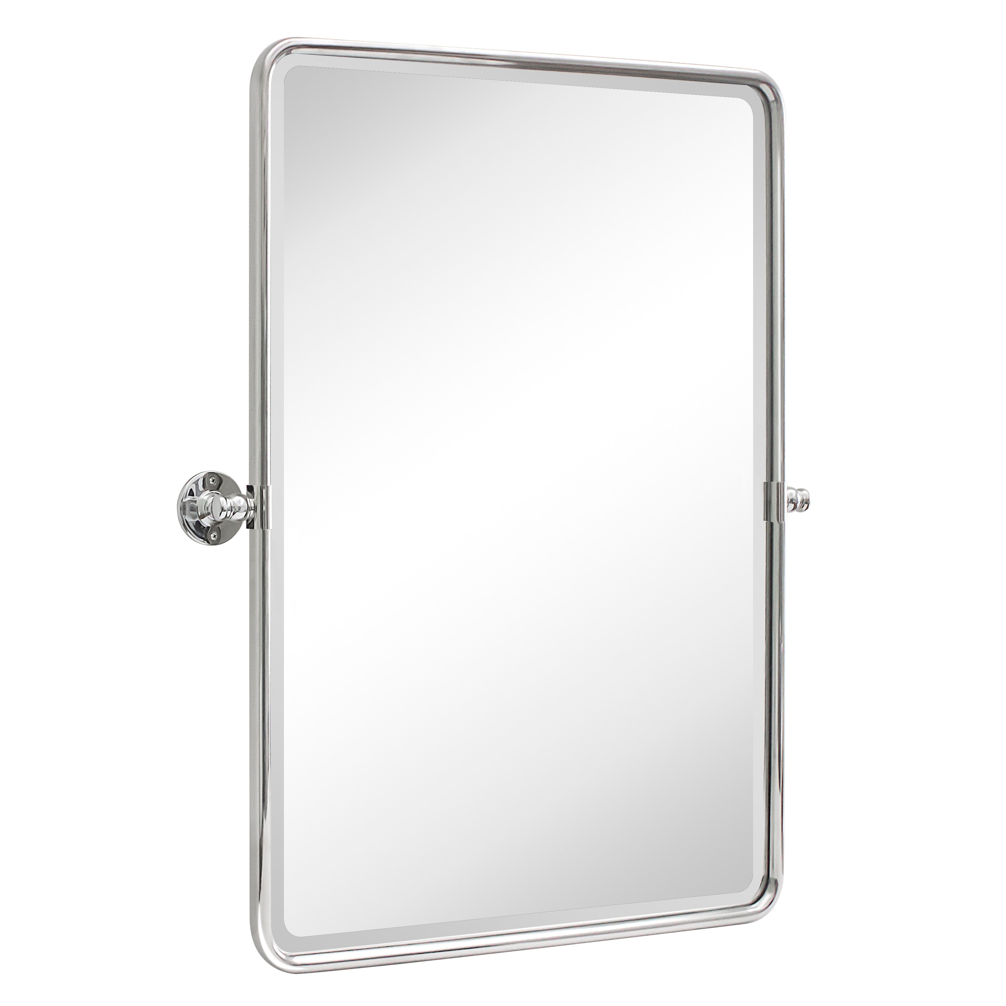 TEHOME Woodvale Rectangle Vertical Metal Wall Mirrors