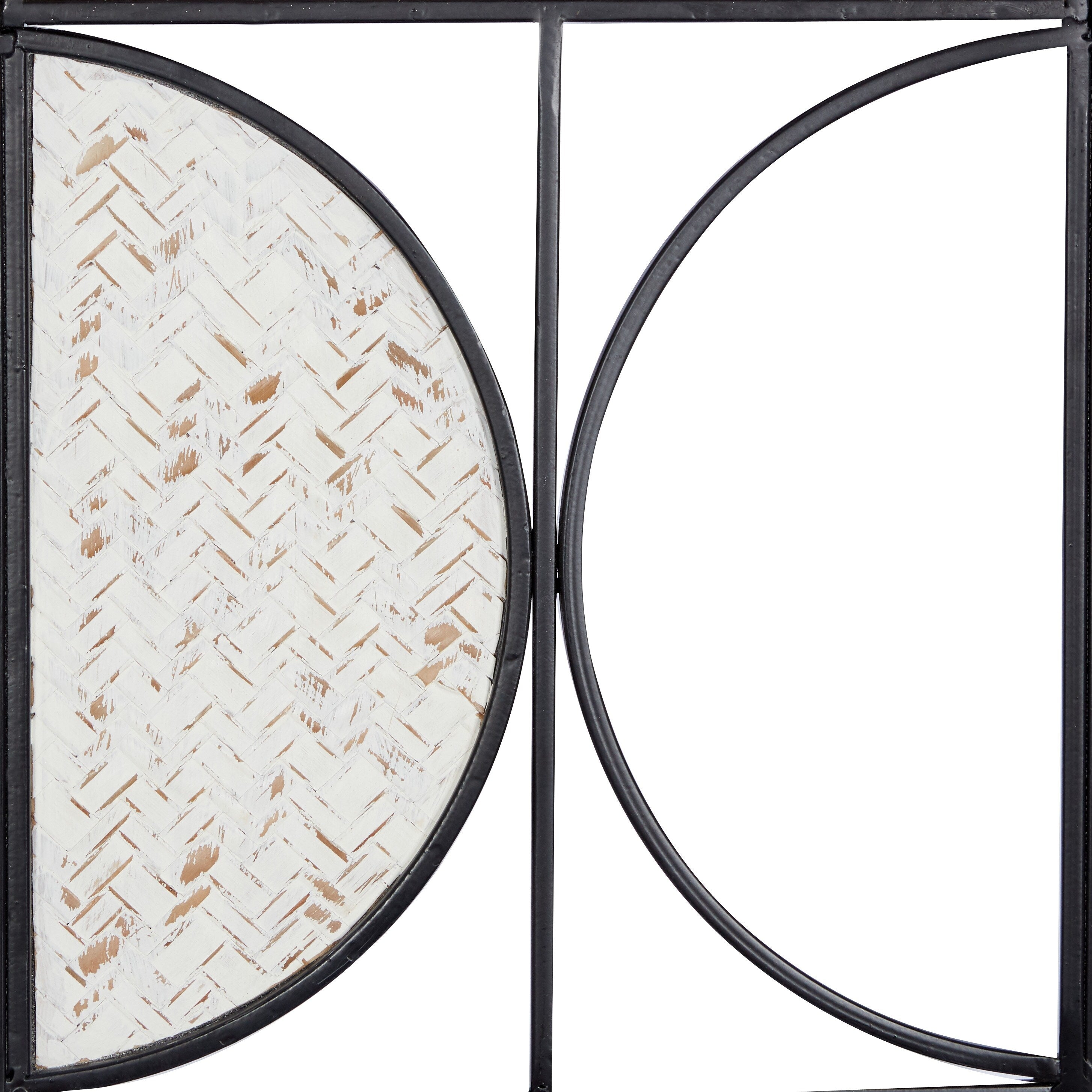 Iron Contemporary Wall Decor (Set of 2)