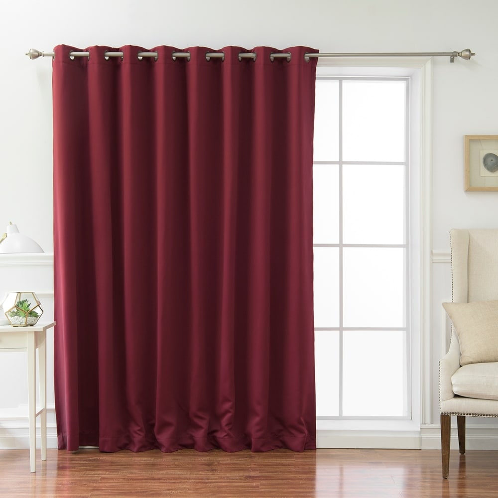 Aurora Home Extra Wide Fire-retardant 96-inch Blackout Curtain Panel