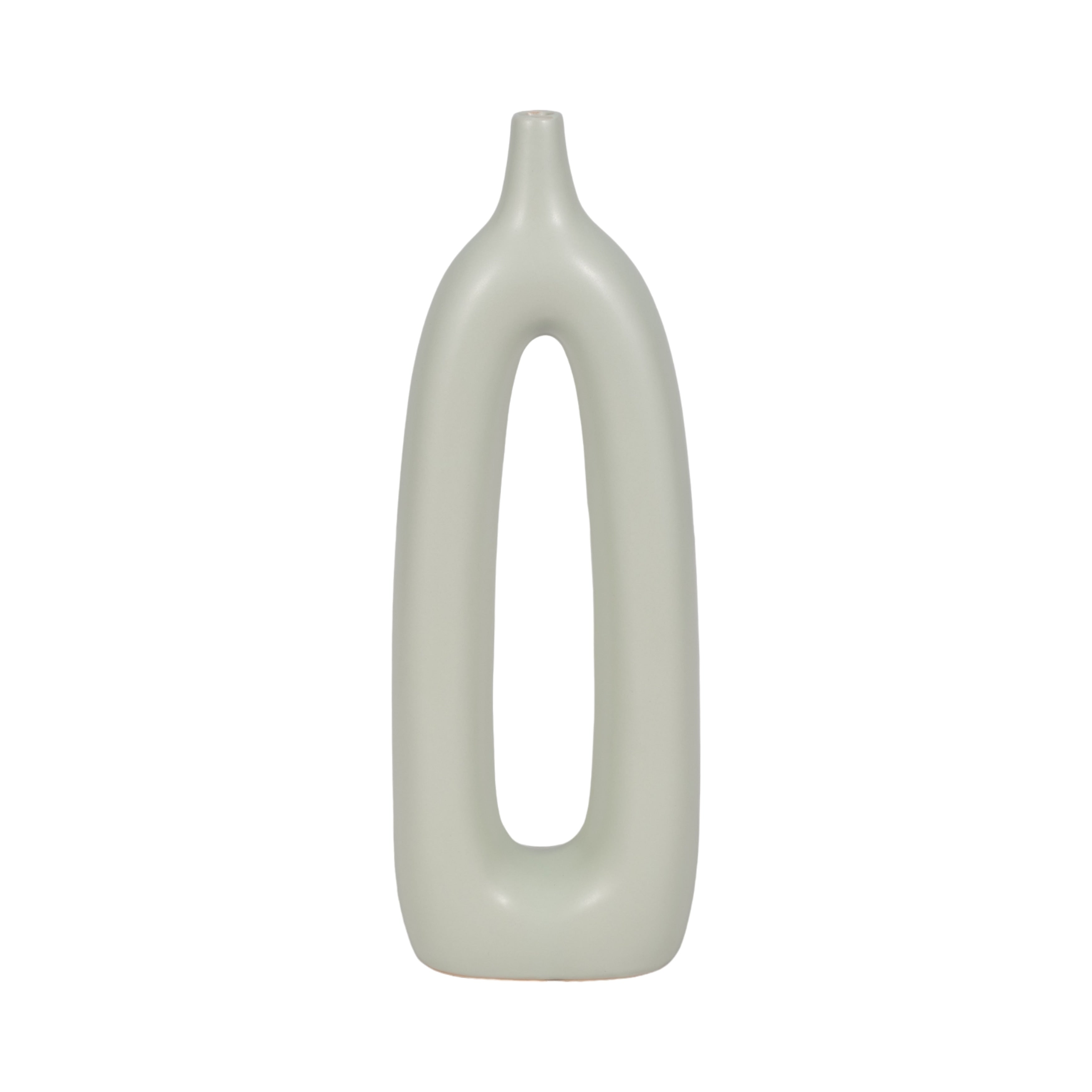 Sagebrook Home's Elegant Ceramic Vase - Perfect For Any Decor