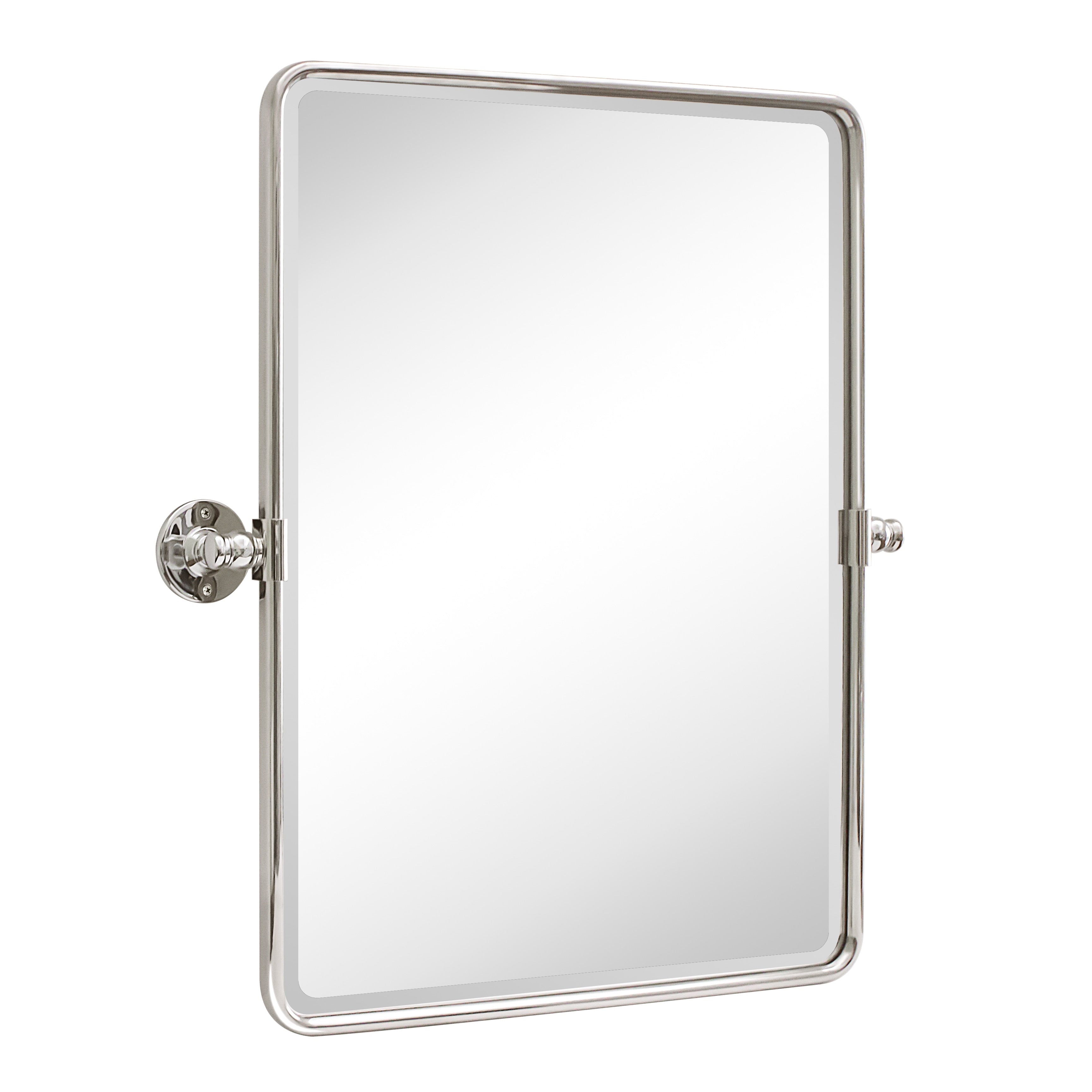 TEHOME Woodvale Rectangle Vertical Metal Wall Mirrors