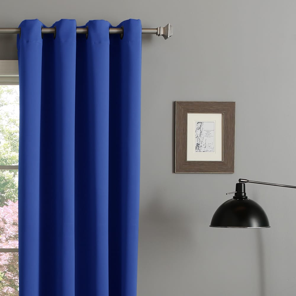 Aurora Home Thermal Insulated 72-inch Blackout Curtain Pair - 52 x 72