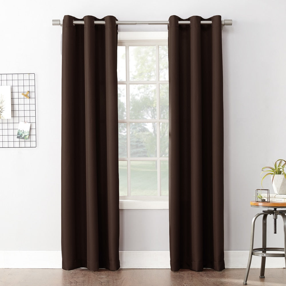 Copper Grove Speedwell Grommet Window Curtain Panel, Single Panel