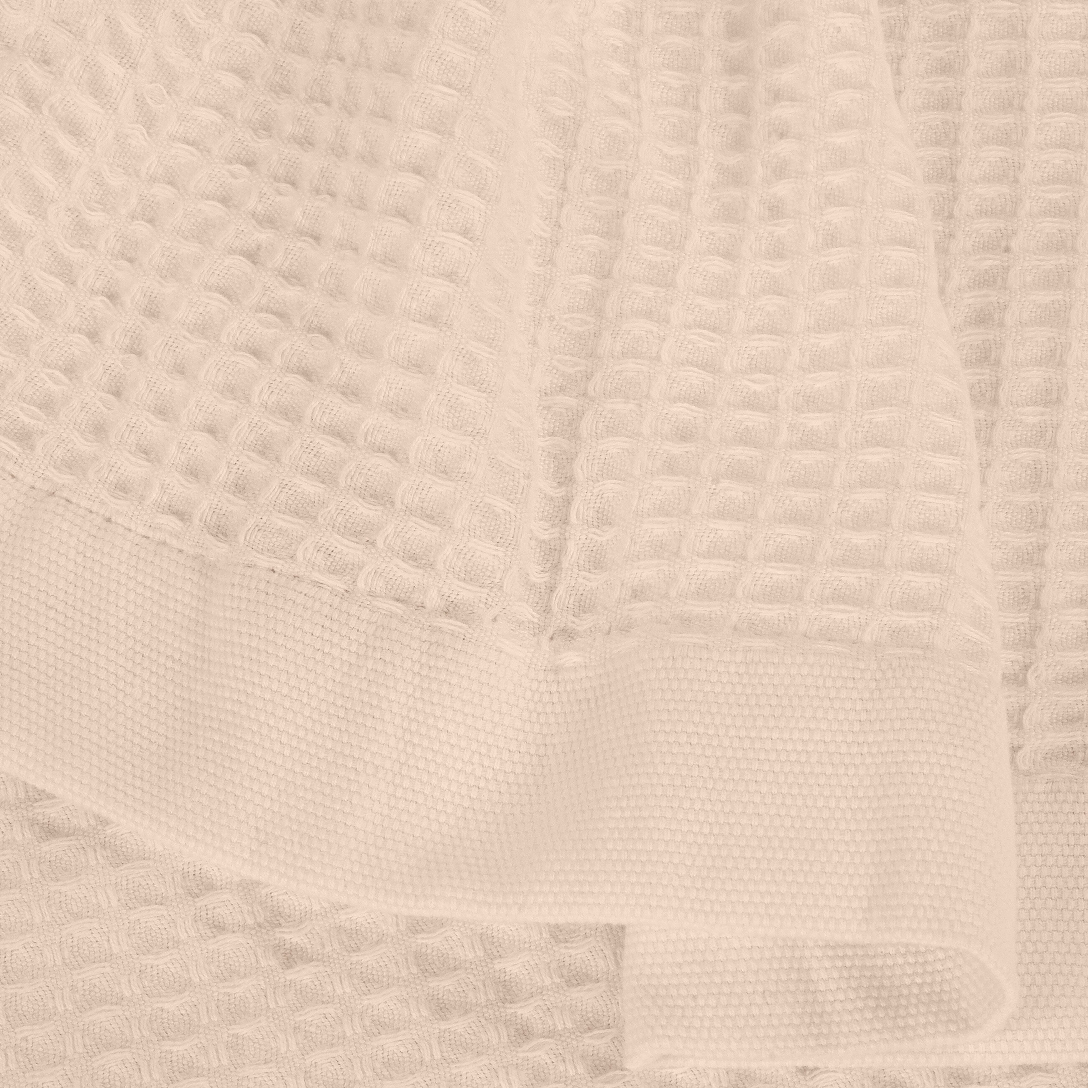 Pointehaven Long Staple Soft Cotton Waffle Blanket - 300 GSM - Hypoallergenic - Breathable - Moisture Absorbent