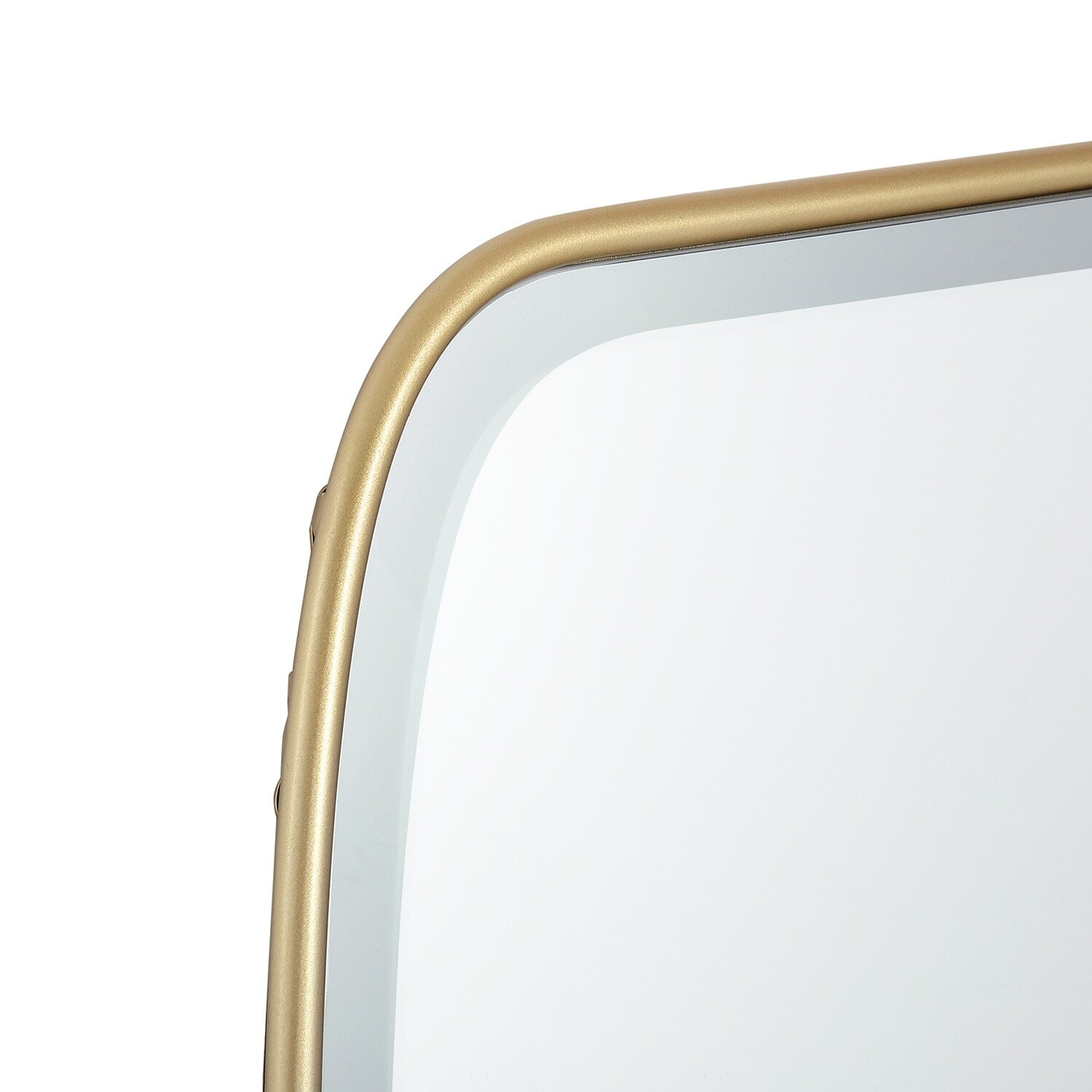 MacLuu Oval Angled Beveled Wall Mirror