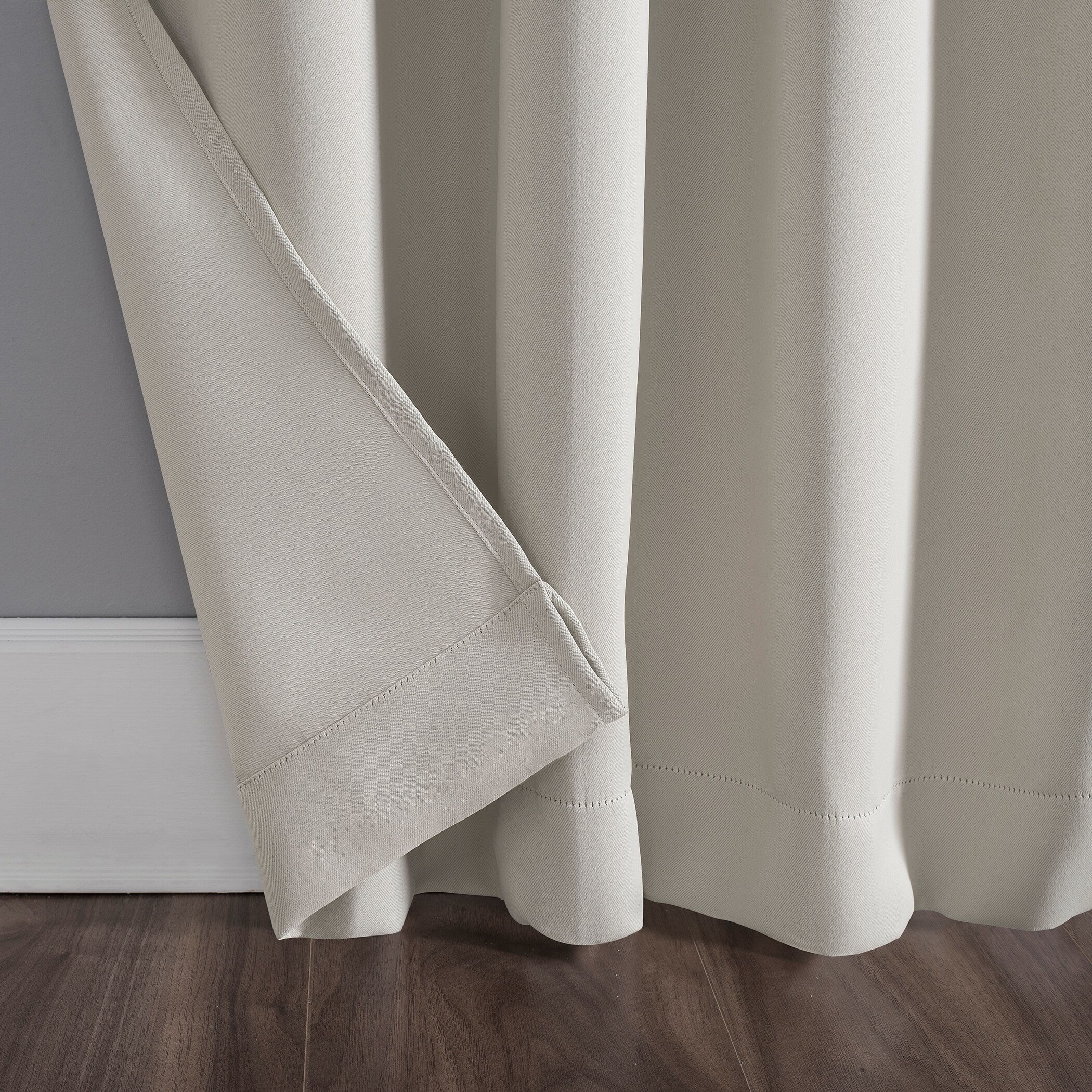 Sun Zero Hayden Energy Saving Blackout Tab Top 1-Piece Curtain Panel, Single Panel