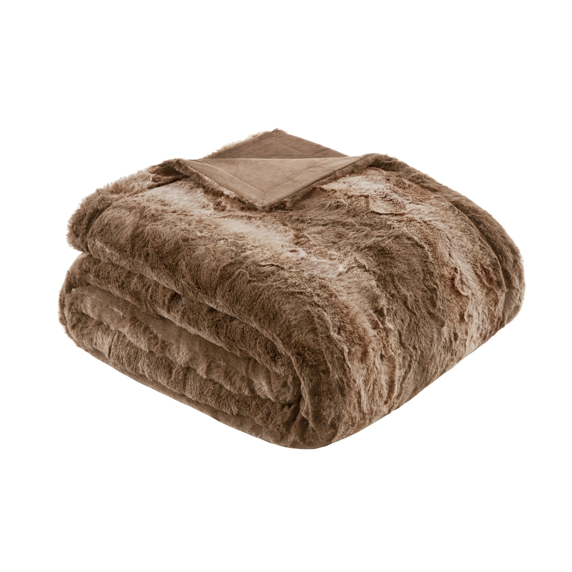 Madison Park Zuri Oversized Faux Fur Throw