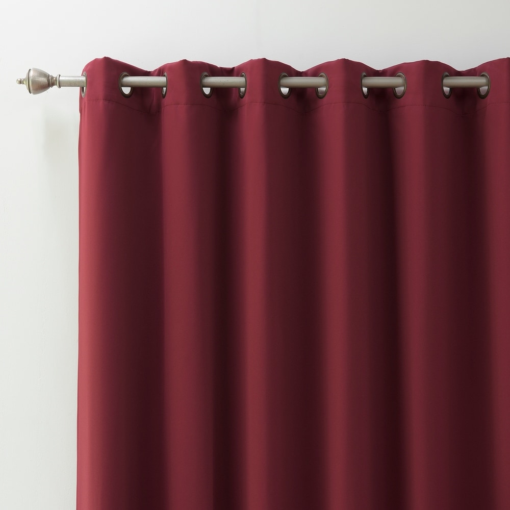 Aurora Home Extra Wide Fire-retardant 96-inch Blackout Curtain Panel