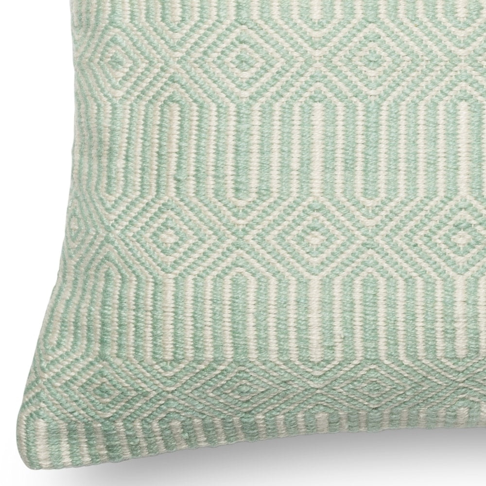 22-inch Indoor/Outdoor Geometric Throw Pillow OR Cover